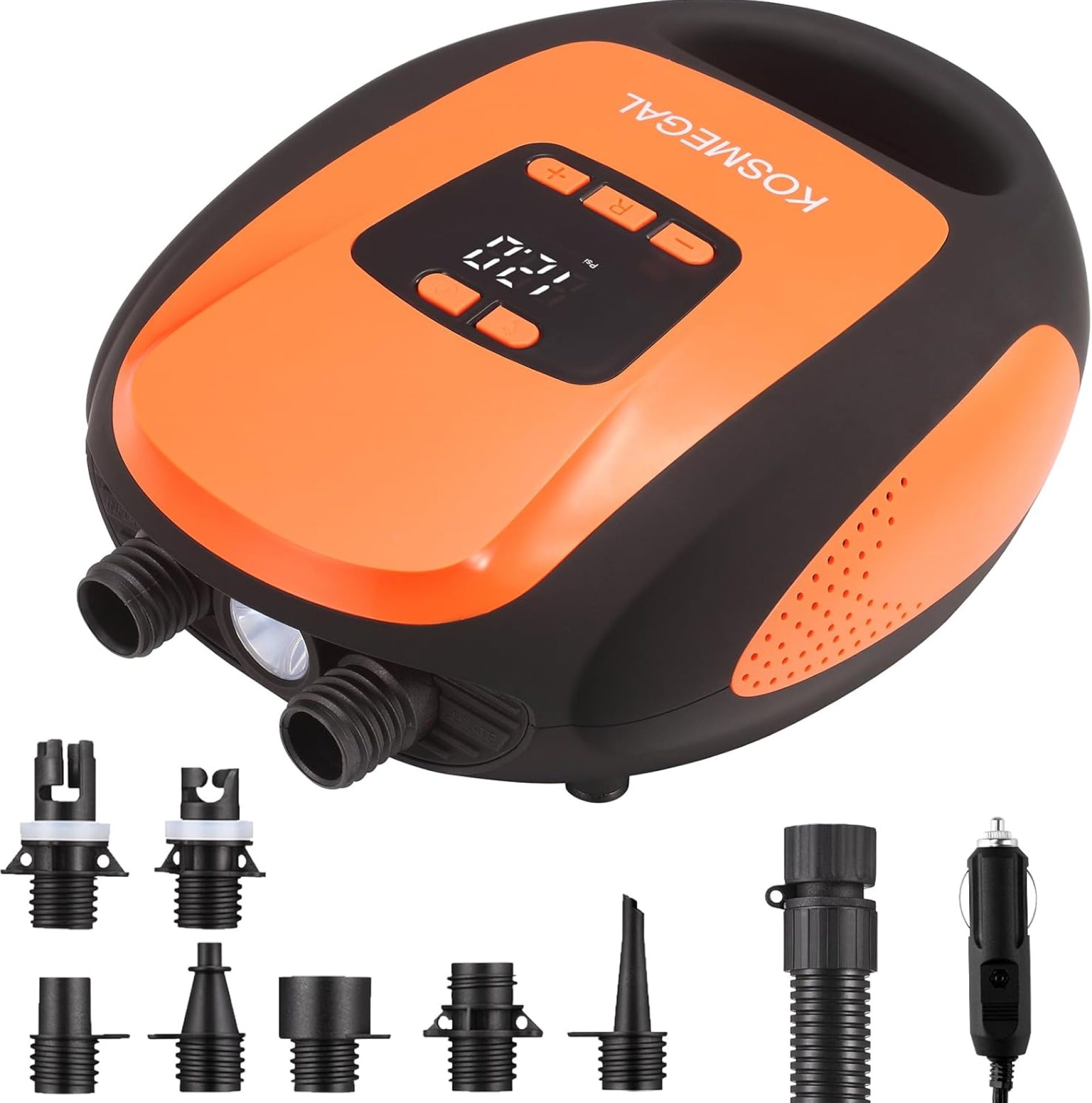 Paddle Board Pump Electric Portable, SUP Pump for Paddleboard,20PSI Air Compressor with Auto-Off,Deflation Function and 12V DC Car Connector for Inflatables,Kayaks and Boats Paddle Board Pump Electric Portable, SUP Pump for Paddleboard,20PSI Air Compressor with Auto-Off,Deflation Function and 12V DC Car Connector for Inflatables,Kayaks and Boats