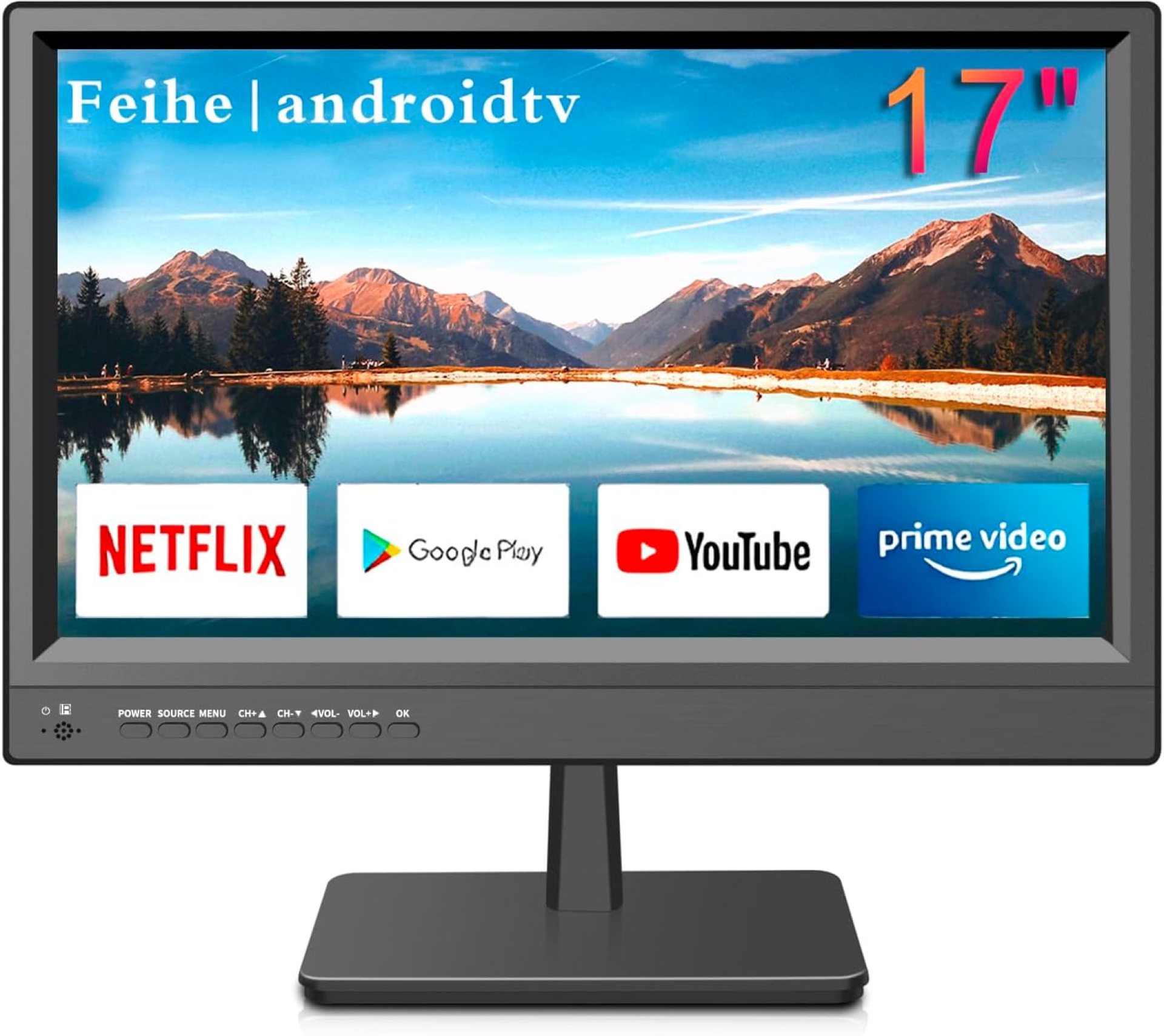 17 inch Small Flat Screen Smart TV for Kitchen, RV, or On-The-Go Entertainment – High-Definition Display, Smart Operating System 17 inch Small Flat Screen Smart TV for Kitchen, RV, or On-The-Go Entertainment – High-Definition Display, Smart Operating System