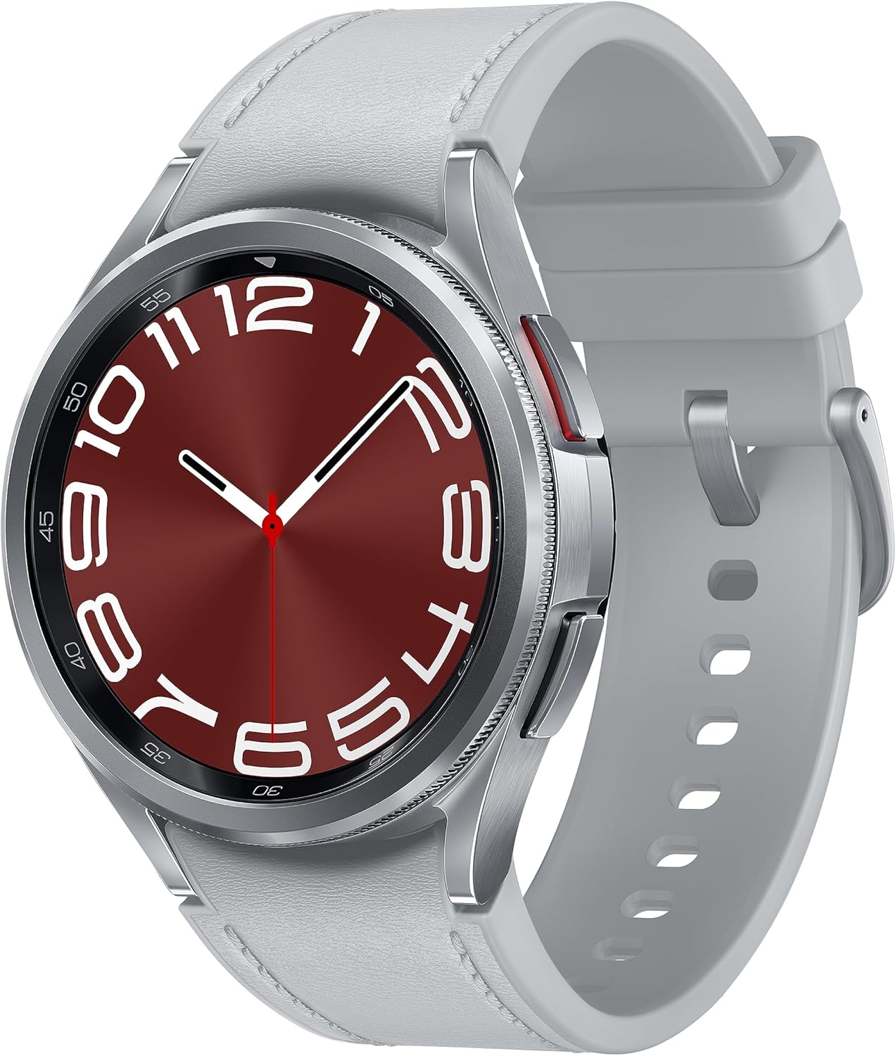 SAMSUNG Galaxy Watch 6 Classic 43mm Bluetooth Smartwatch, Rotating Bezel, Fitness Tracker, Personalized HR Zones, Advanced Sleep Coaching, Heart Monitor, BIA Sensor, Health Insights, US Version Silver SAMSUNG Galaxy Watch 6 Classic 43mm Bluetooth Smartwatch, Rotating Bezel, Fitness Tracker, Personalized HR Zones, Advanced Sleep Coaching, Heart Monitor, BIA Sensor, Health Insights, US Version Silver