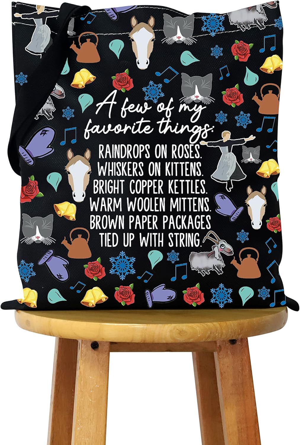 WCGXKO Music Inspired Broadways Musical Gift Sound Music Name List Make Up Zipper Bag For Theratry Musical Fans (A few tote) WCGXKO Music Inspired Broadways Musical Gift Sound Music Name List Make Up Zipper Bag For Theratry Musical Fans (A few tote)