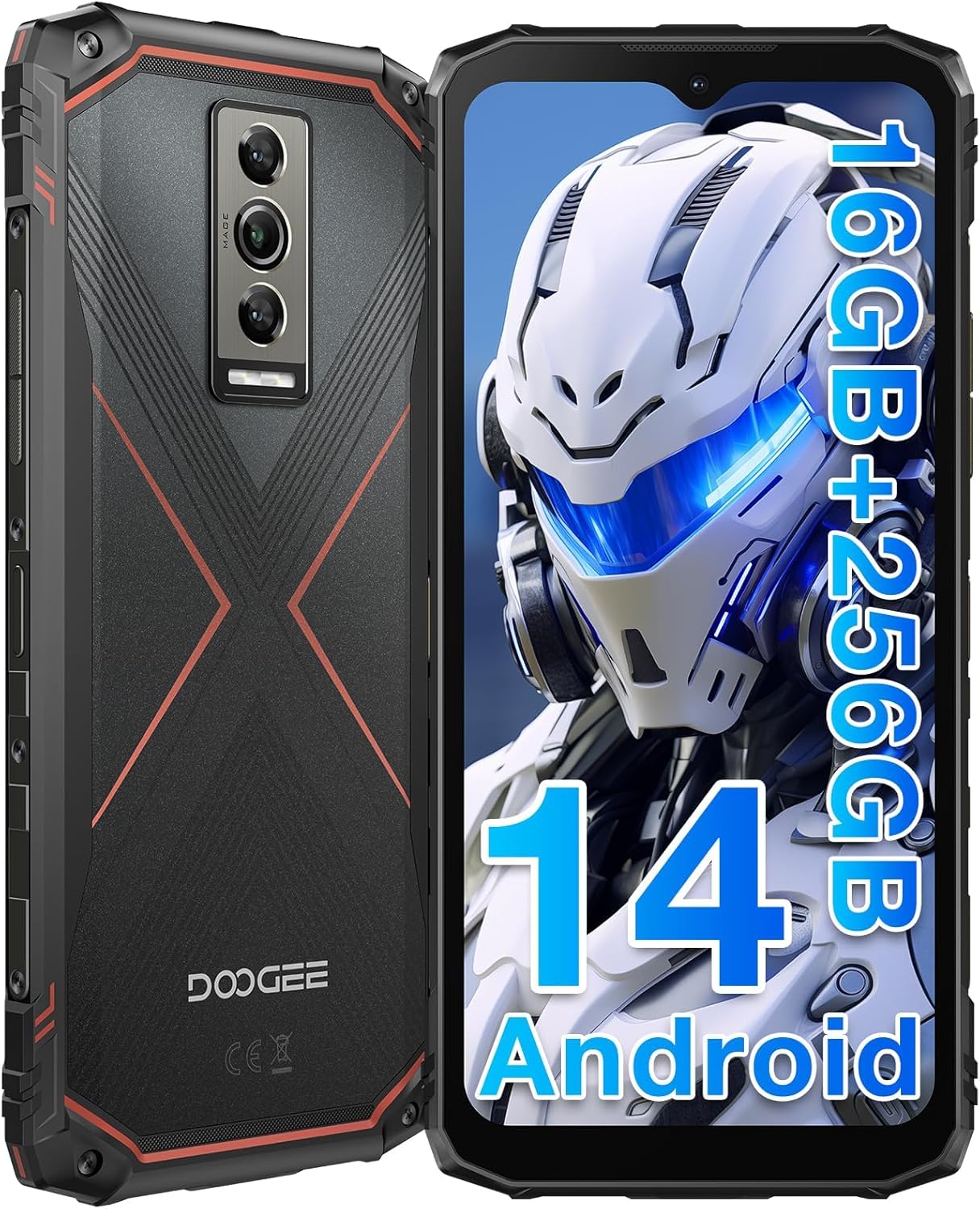 DOOGEE Blade 10 Pro (2025) Rugged Phone,10.7mm Ultra-Thin,16GB+256GB Rugged Smartphone,Android 14 Octa Core,6.56″ HD+90Hz,50MP+8MP,IP68/IP69K Waterproof Phone,Widevine L1,NFC/Face Unlock DOOGEE Blade 10 Pro (2025) Rugged Phone,10.7mm Ultra-Thin,16GB+256GB Rugged Smartphone,Android 14 Octa Core,6.56″ HD+90Hz,50MP+8MP,IP68/IP69K Waterproof Phone,Widevine L1,NFC/Face Unlock