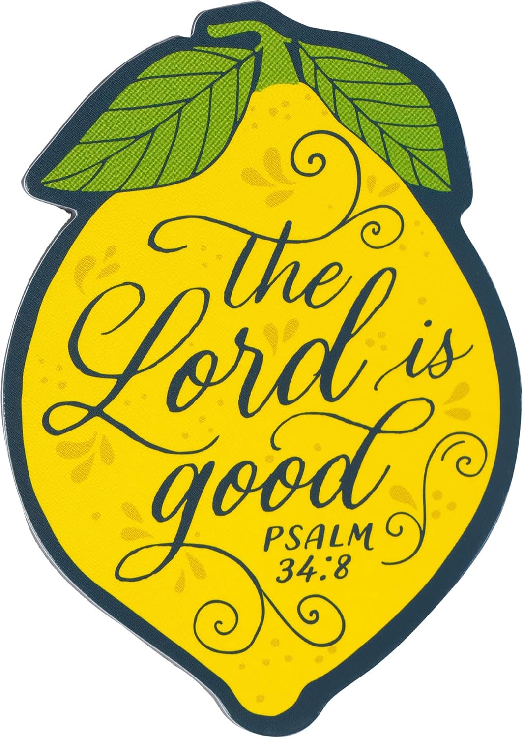 Christian Art Gifts Inspirational Refrigerator Scripture Magnet for Women & Girls with Bible Verse – The Lord is Good – Psalm 34:8 Lemon Fridge Magnet, Home & Kitchen Decorations, Size 3.15″ x 2.2″ Christian Art Gifts Inspirational Refrigerator Scripture Magnet for Women & Girls with Bible Verse – The Lord is Good – Psalm 34:8 Lemon Fridge Magnet, Home & Kitchen Decorations, Size 3.15″ x 2.2″