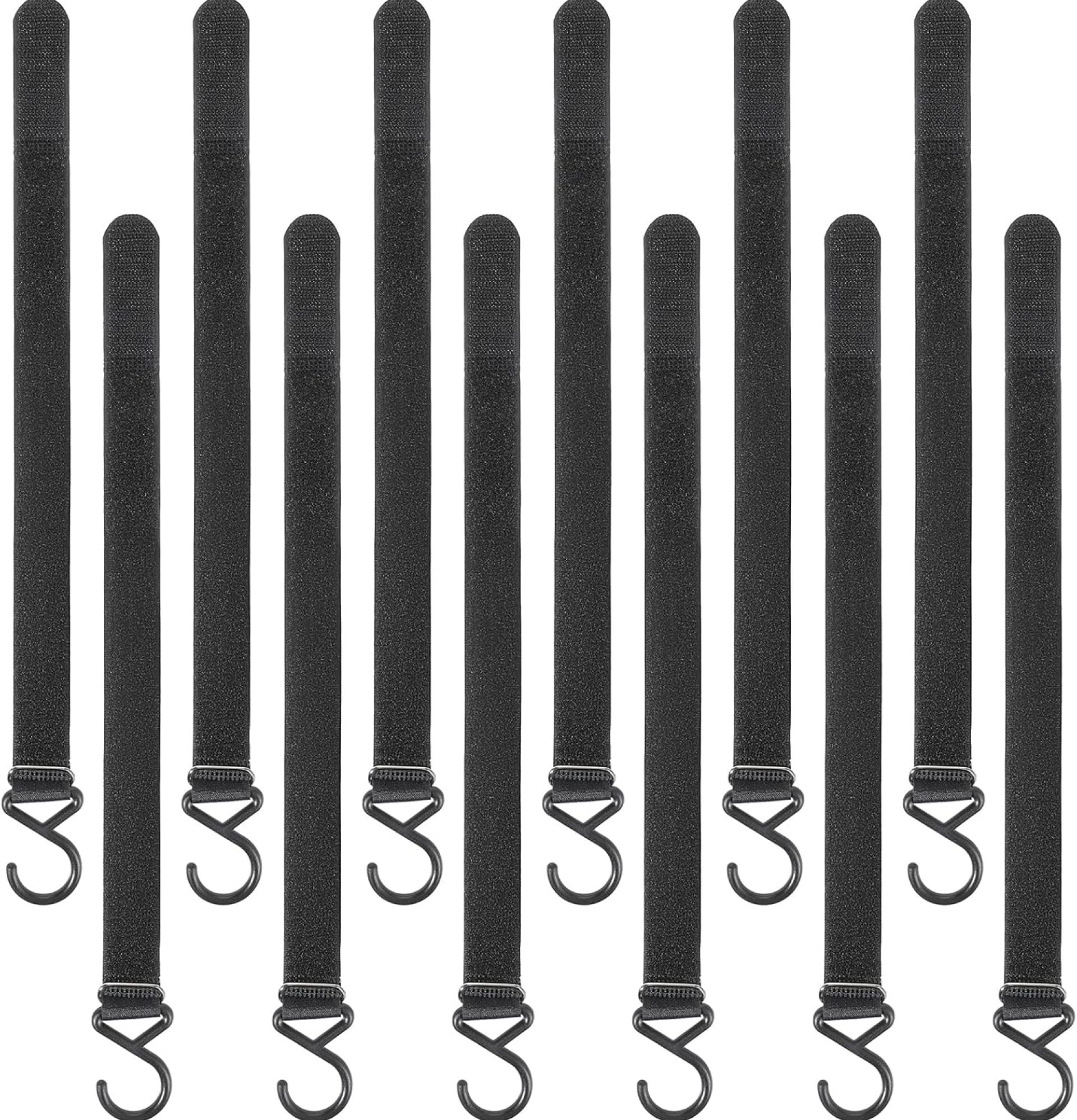 Fence Hooks, 12 Pcs Baseball Bag Hook for Fence Ice Fishing Coat Hooks Ice Fishing Shelter Accessories Coat Hook Hanging Storage for Baseball,Softball,Tennis,Football Bag Tent Outdoor Camping Hunting Fence Hooks, 12 Pcs Baseball Bag Hook for Fence Ice Fishing Coat Hooks Ice Fishing Shelter Accessories Coat Hook Hanging Storage for Baseball,Softball,Tennis,Football Bag Tent Outdoor Camping Hunting