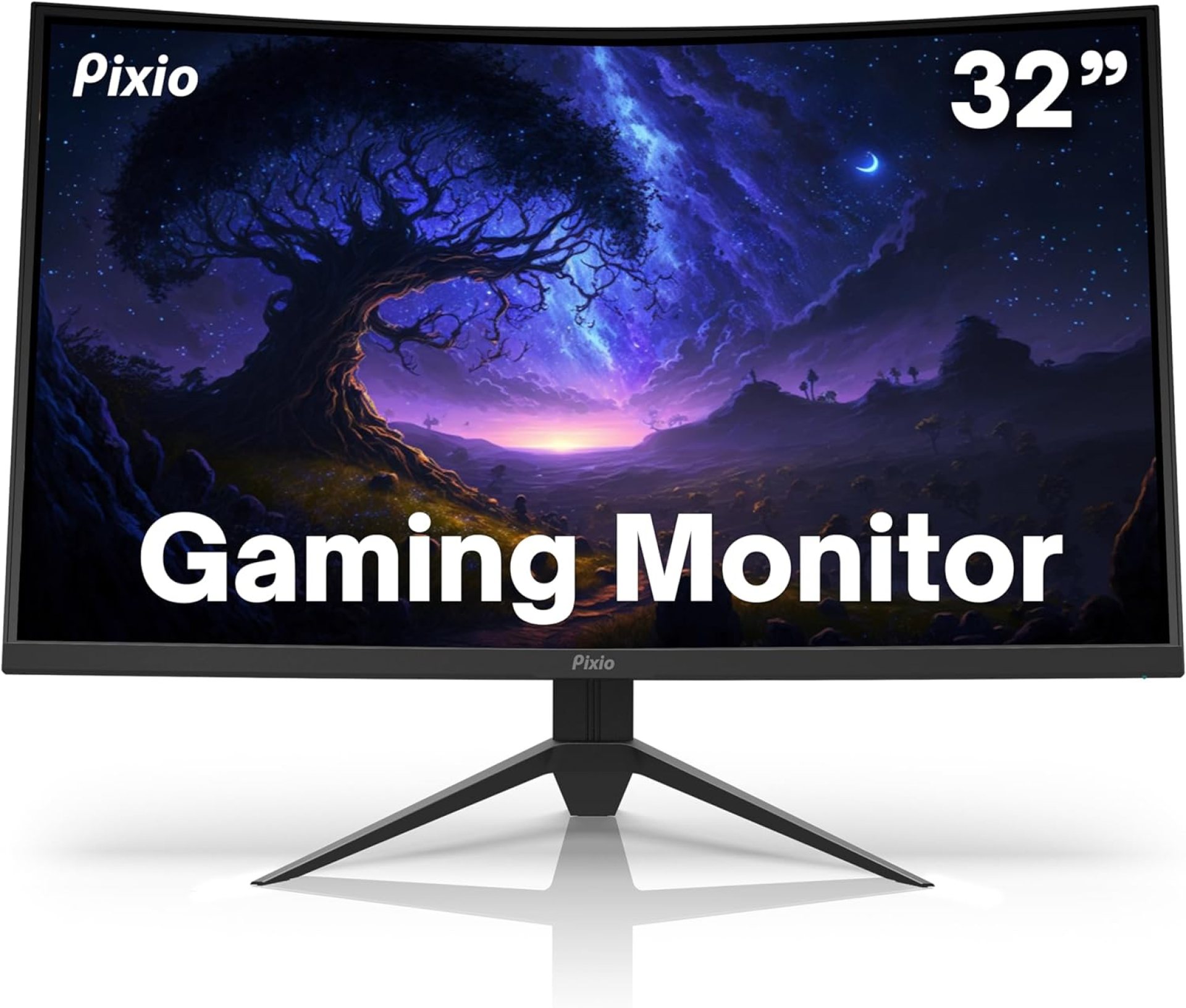 Pixio PXC325 32 inch 165Hz Refresh Rate FHD 1080p Resolution 1500R Curve VA Panel 1ms Response Time Adaptive Sync HDR Curved Gaming Monitor Pixio PXC325 32 inch 165Hz Refresh Rate FHD 1080p Resolution 1500R Curve VA Panel 1ms Response Time Adaptive Sync HDR Curved Gaming Monitor
