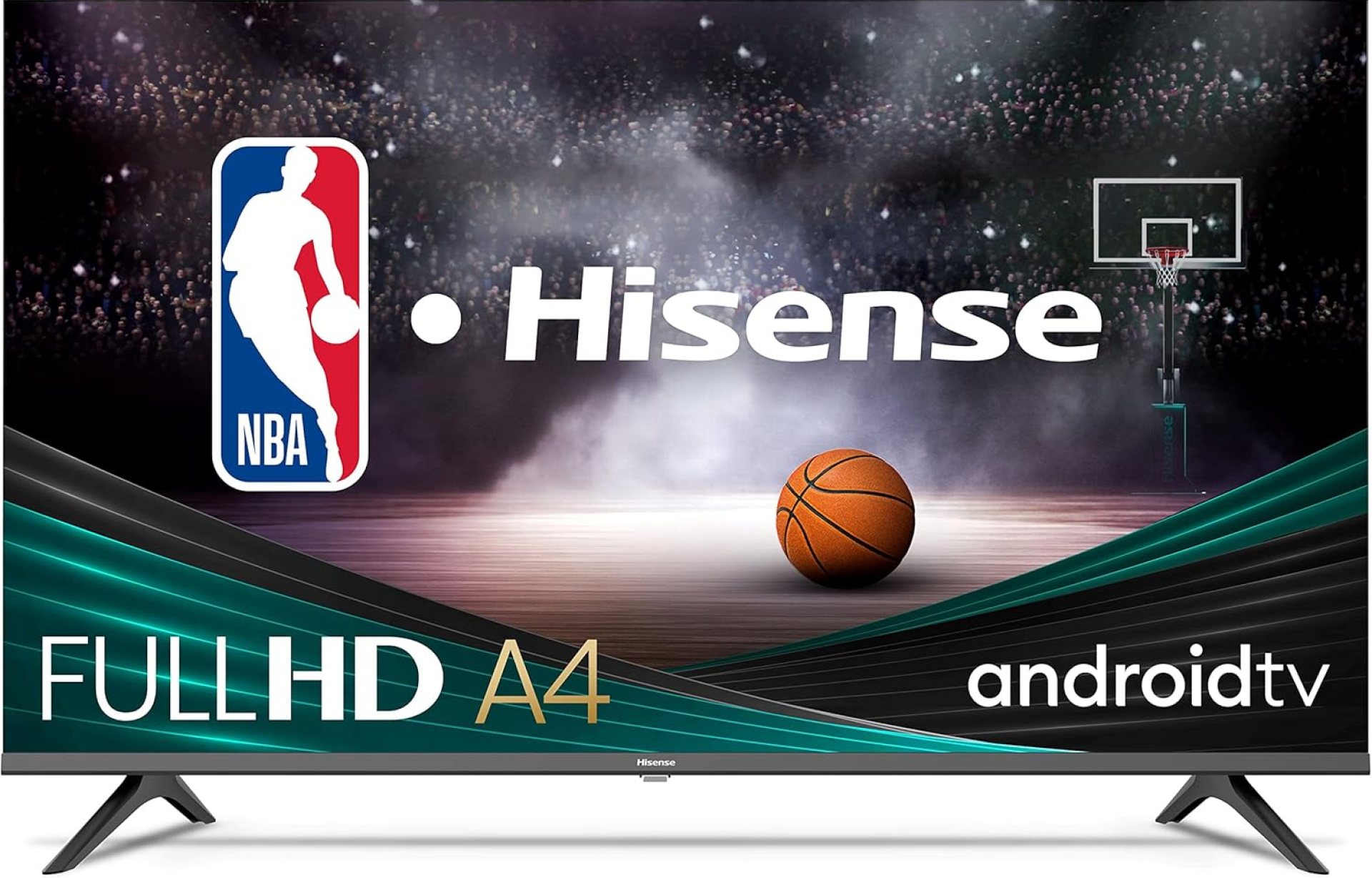 Hisense A4 Series 32-Inch FHD 1080p Smart Android TV with DTS Virtual X, Game & Sports Modes, Chromecast Built-in, Alexa Compatibility (32A4FH, 2022 Model),Black Hisense A4 Series 32-Inch FHD 1080p Smart Android TV with DTS Virtual X, Game & Sports Modes, Chromecast Built-in, Alexa Compatibility (32A4FH, 2022 Model),Black