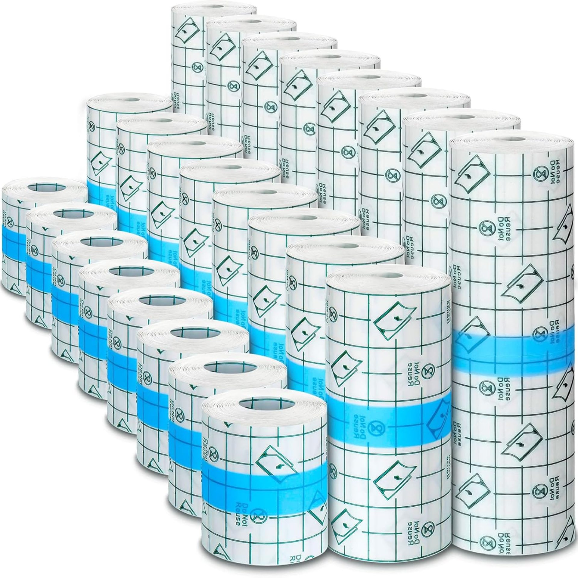 Beieverluck 24 Rolls Tattoo Aftercare Bandage Waterproof (2 Inch, 4 Inch, 6 Inch Wide) Second Skin Tattoo Cover Tape Tattoo Healing Wrap Tattoo Supplies for Swimming, Shower, Wound Initial Healing Beieverluck 24 Rolls Tattoo Aftercare Bandage Waterproof (2 Inch, 4 Inch, 6 Inch Wide) Second Skin Tattoo Cover Tape Tattoo Healing Wrap Tattoo Supplies for Swimming, Shower, Wound Initial Healing