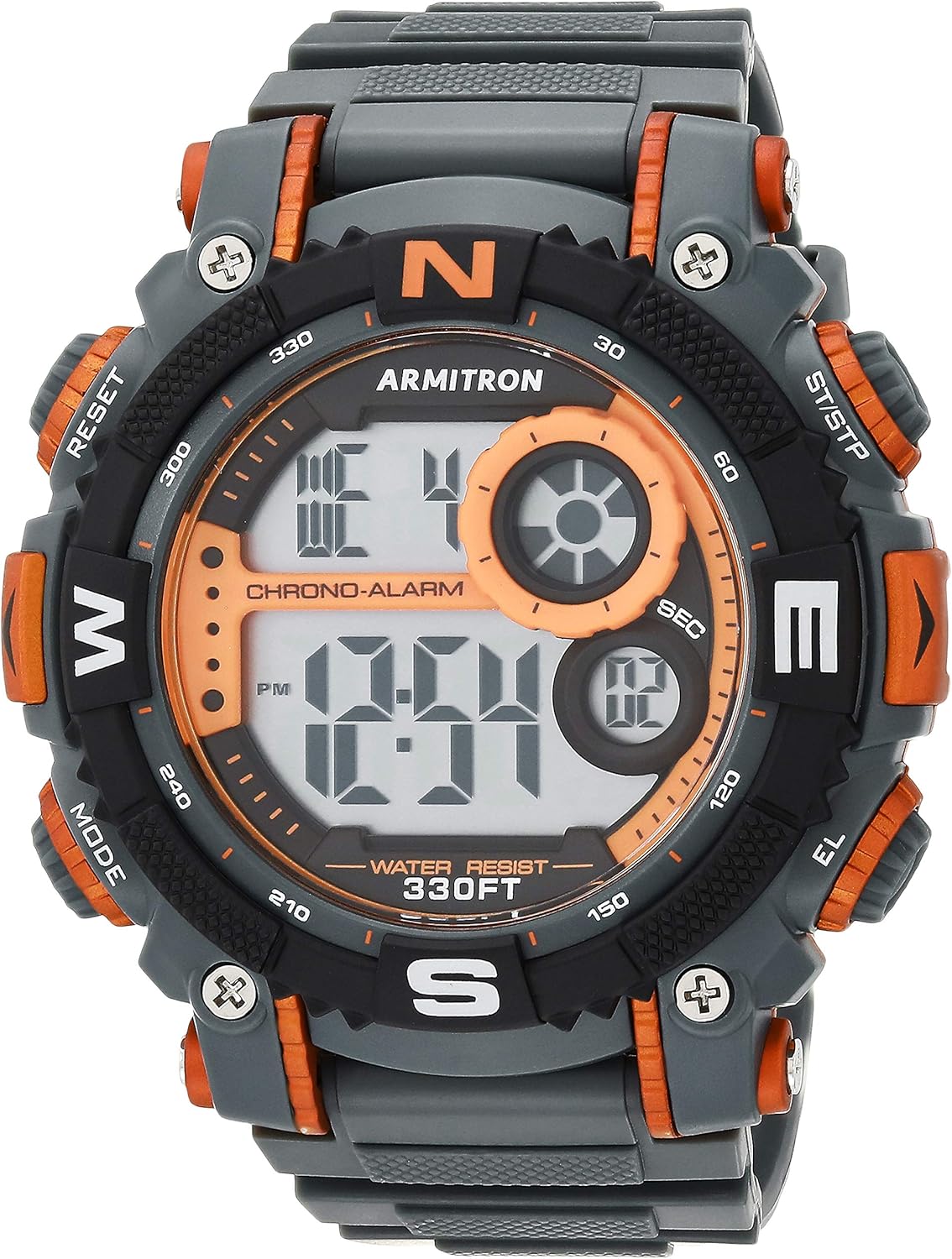 Armitron Sport Men’s Digital Chronograph Resin Strap Watch, 40/8284 Armitron Sport Men’s Digital Chronograph Resin Strap Watch, 40/8284