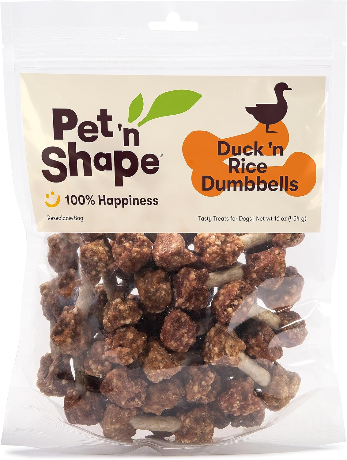 Pet ‘n Shape Duck ‘n Rice Dumbbells Dog Treats – 1 Pound Pet ‘n Shape Duck ‘n Rice Dumbbells Dog Treats – 1 Pound