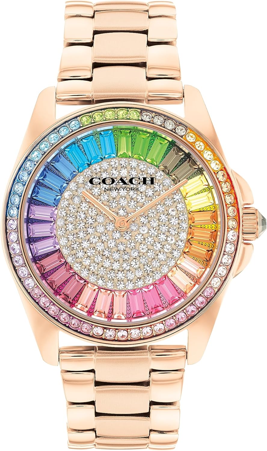 Coach Greyson Women’s Watch – 3H Dial with Signature C Link Bracelet and Crystal Bezel – Water Resistant 3 ATM/30 Meters – Premium Fashion Timepiece for Everyday Style – 36mm Coach Greyson Women’s Watch – 3H Dial with Signature C Link Bracelet and Crystal Bezel – Water Resistant 3 ATM/30 Meters – Premium Fashion Timepiece for Everyday Style – 36mm