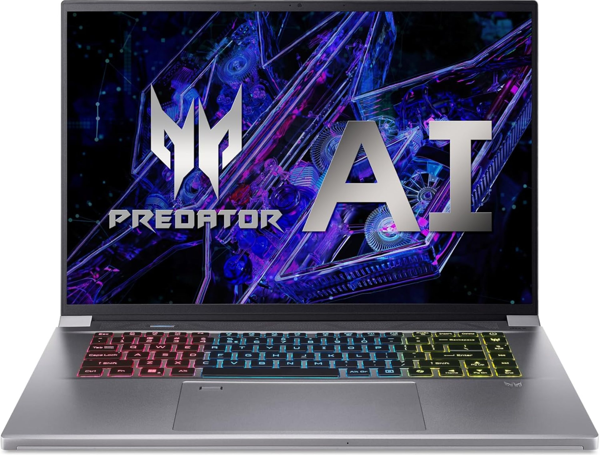 Acer Predator Triton Neo 16 Gaming Creator Laptop | 16″ WQXGA+ 165Hz Calman Verified | AI-Powered | Intel Core Ultra 9 processor 185H | NVIDIA GeForce RTX 4070 | 32GB LPDDR5X | 1TB SSD | PTN16-51-932N Acer Predator Triton Neo 16 Gaming Creator Laptop | 16″ WQXGA+ 165Hz Calman Verified | AI-Powered | Intel Core Ultra 9 processor 185H | NVIDIA GeForce RTX 4070 | 32GB LPDDR5X | 1TB SSD | PTN16-51-932N