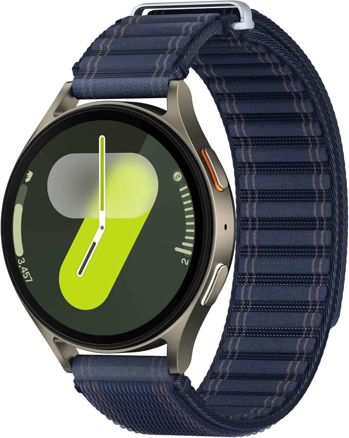 SAMSUNG Galaxy Watch 7 Bespoke Edition 44mm Bluetooth AI Smartwatch w/Energy Score, Wellness Tips, Heart Rate, Sleep, Fitness Tracker, Navy Fabric Brand, Green, US Version, 1Yr Manufacturer Warranty SAMSUNG Galaxy Watch 7 Bespoke Edition 44mm Bluetooth AI Smartwatch w/Energy Score, Wellness Tips, Heart Rate, Sleep, Fitness Tracker, Navy Fabric Brand, Green, US Version, 1Yr Manufacturer Warranty