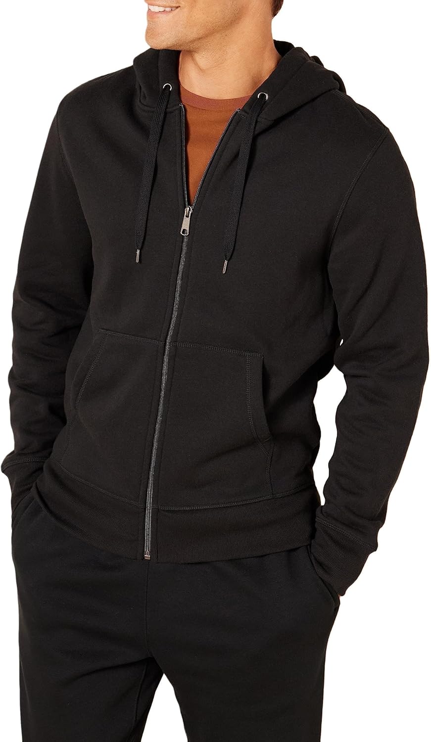 Amazon Essentials Men’s Full-Zip Fleece Hoodie (Available in Big & Tall) Amazon Essentials Men’s Full-Zip Fleece Hoodie (Available in Big & Tall)