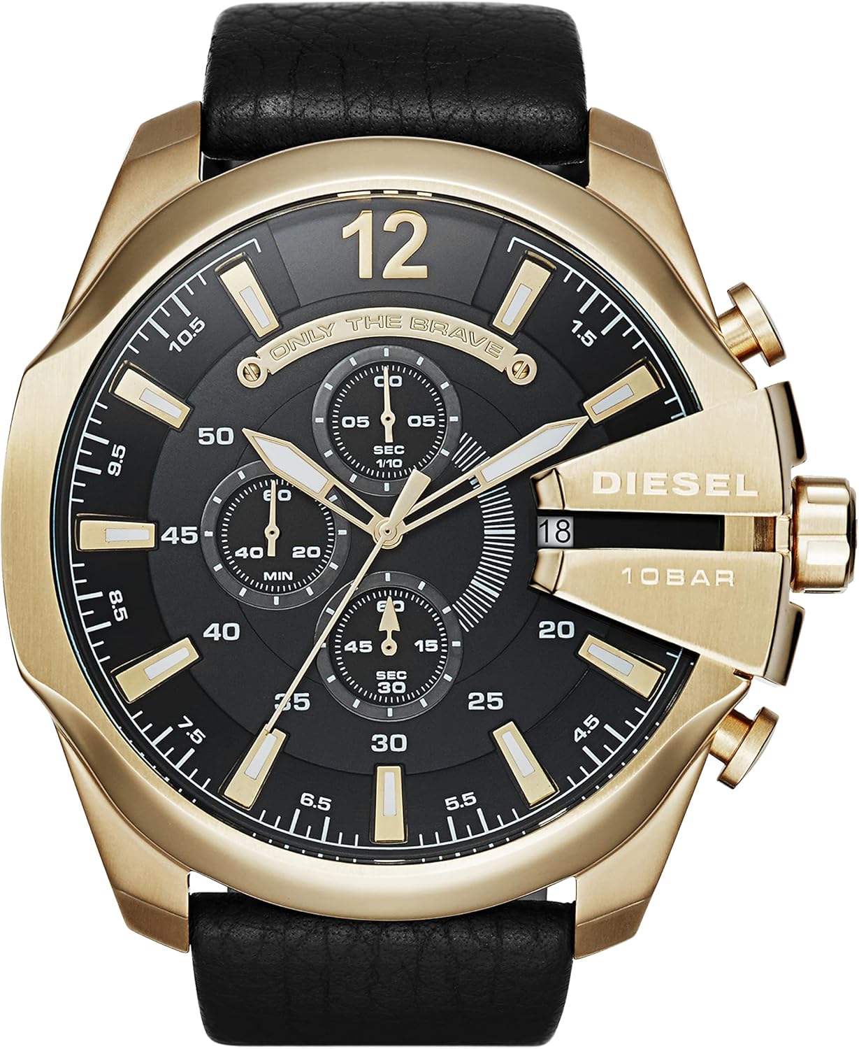 Diesel Mega Chief Stainless Steel Men’s Watch with Analog or Digital Movement Diesel Mega Chief Stainless Steel Men’s Watch with Analog or Digital Movement