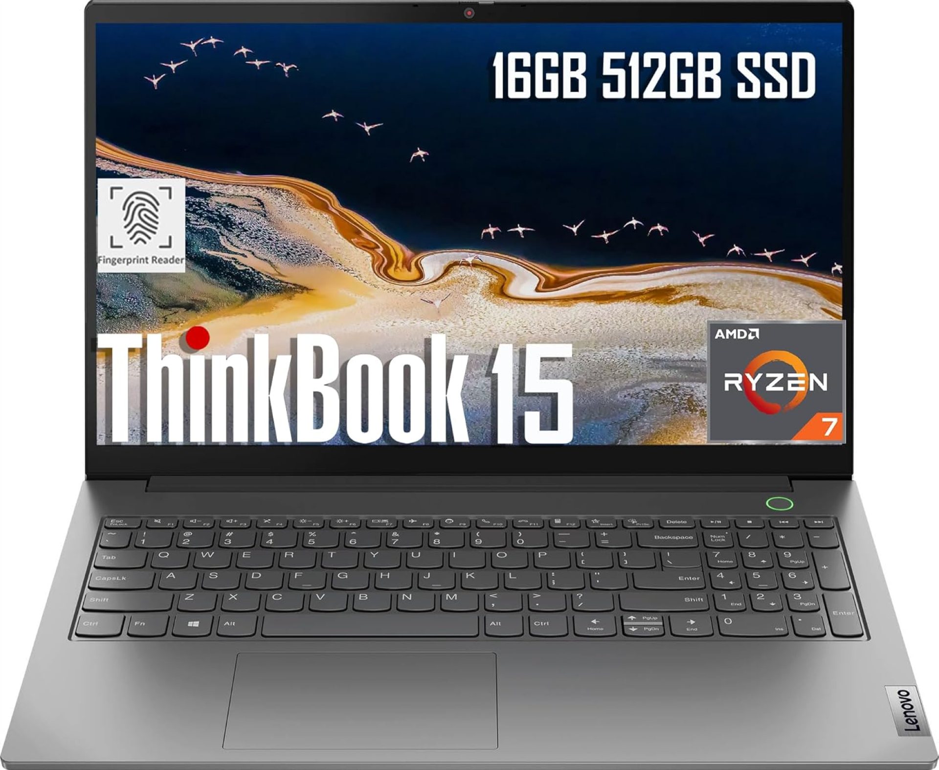 Lenovo ThinkBook 15 Business Laptop (15.6″ FHD Anti-Glare, 16GB RAM, 512GB SSD, AMD Ryzen 7 5825U (> Intel i7-1165G7)), FHD Webcam w/ Shutter, Military Grade, Fingerprint, Ethernet, Win 11 Pro, Grey Lenovo ThinkBook 15 Business Laptop (15.6″ FHD Anti-Glare, 16GB RAM, 512GB SSD, AMD Ryzen 7 5825U (> Intel i7-1165G7)), FHD Webcam w/ Shutter, Military Grade, Fingerprint, Ethernet, Win 11 Pro, Grey