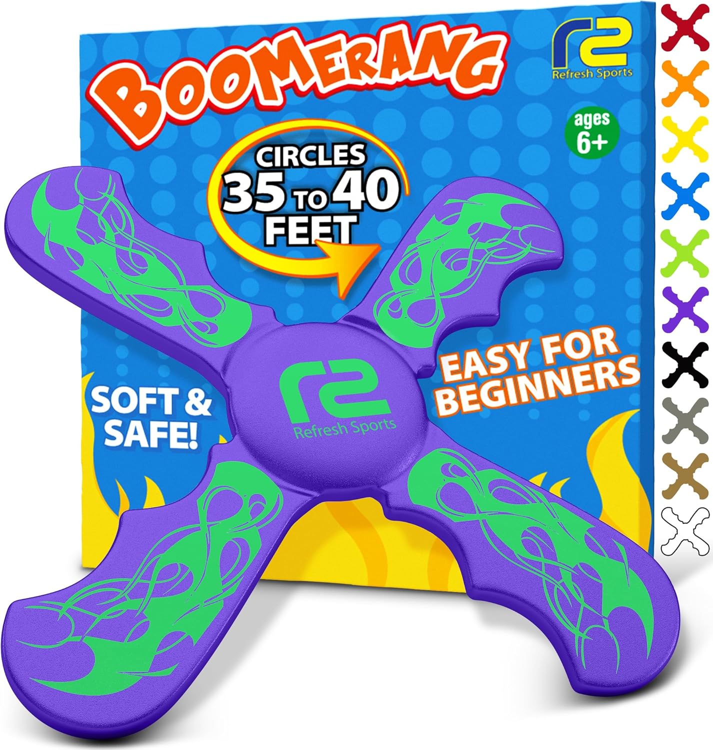 Pool Games & Foam Boomerang – Best Easter Basket Stuffers Kids & Families – Fun Outdoor Toys for Kids Ages 6 & Up – Great for Pool Toys – Beach Games & Splash Pad Play – Easter Gifts For Teens Pool Games & Foam Boomerang – Best Easter Basket Stuffers Kids & Families – Fun Outdoor Toys for Kids Ages 6 & Up – Great for Pool Toys – Beach Games & Splash Pad Play – Easter Gifts For Teens