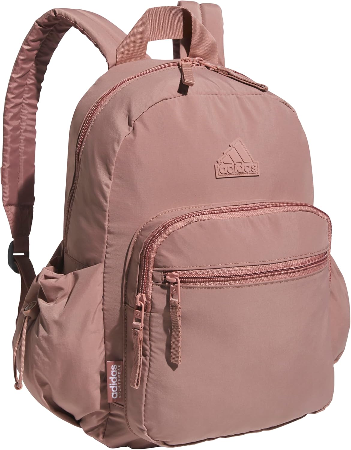 adidas Weekender Backpack (19L) Small Fashion Lightweight Durable Travel Bag, Warm Clay Pink, One Size adidas Weekender Backpack (19L) Small Fashion Lightweight Durable Travel Bag, Warm Clay Pink, One Size