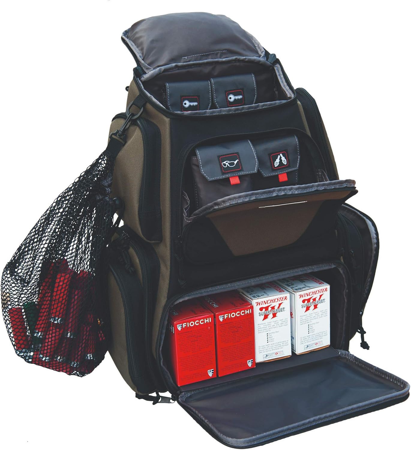 G.P.S. Sporting Clays Backpack | Secure Ammo & Shooting Accessories Storage | Durable Waterproof Tactical Range Gear G.P.S. Sporting Clays Backpack | Secure Ammo & Shooting Accessories Storage | Durable Waterproof Tactical Range Gear