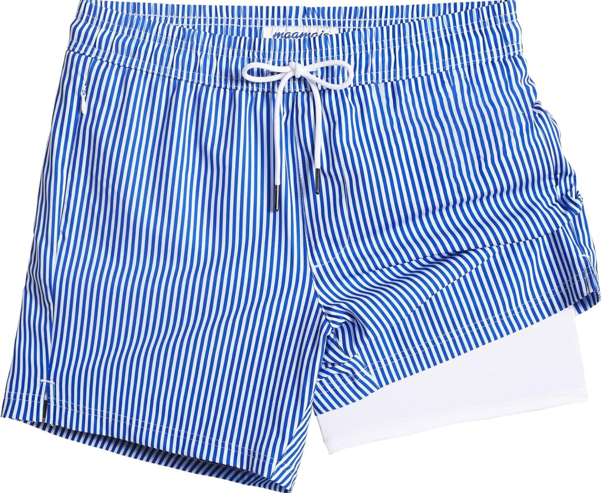maamgic Mens Swim Trunks with Compression Liner 5″ Stretch Beach Shorts Quick Dry with Zipper Pockets No-Chafing Board Shorts maamgic Mens Swim Trunks with Compression Liner 5″ Stretch Beach Shorts Quick Dry with Zipper Pockets No-Chafing Board Shorts