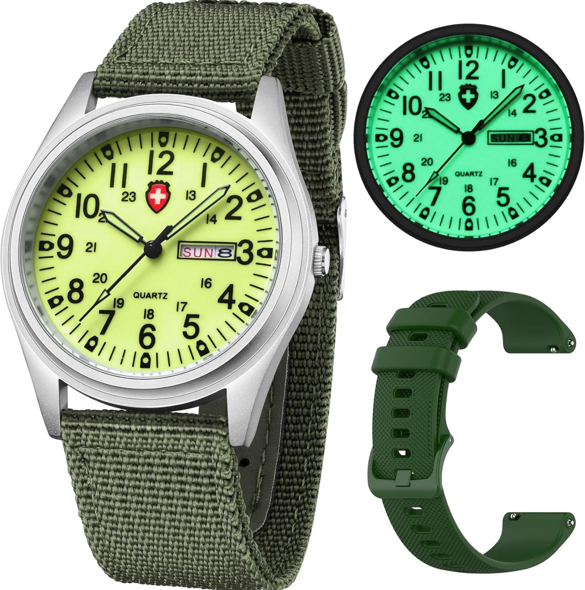 Gosasa Unisex Military Watches Sport Textile Nylon Strap Stylish Men Watch Luminous Fashion Watches Analog Display Quartz Waterproof Casual Wristwatch Gosasa Unisex Military Watches Sport Textile Nylon Strap Stylish Men Watch Luminous Fashion Watches Analog Display Quartz Waterproof Casual Wristwatch