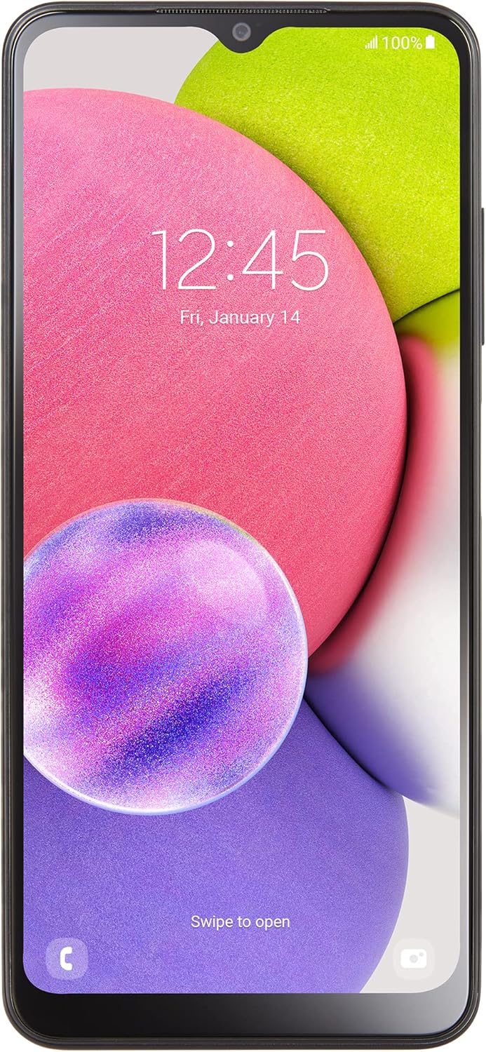 TracFone Samsung Galaxy A03s, 32GB, Black – Prepaid Smartphone (Locked) (Renewed) TracFone Samsung Galaxy A03s, 32GB, Black – Prepaid Smartphone (Locked) (Renewed)