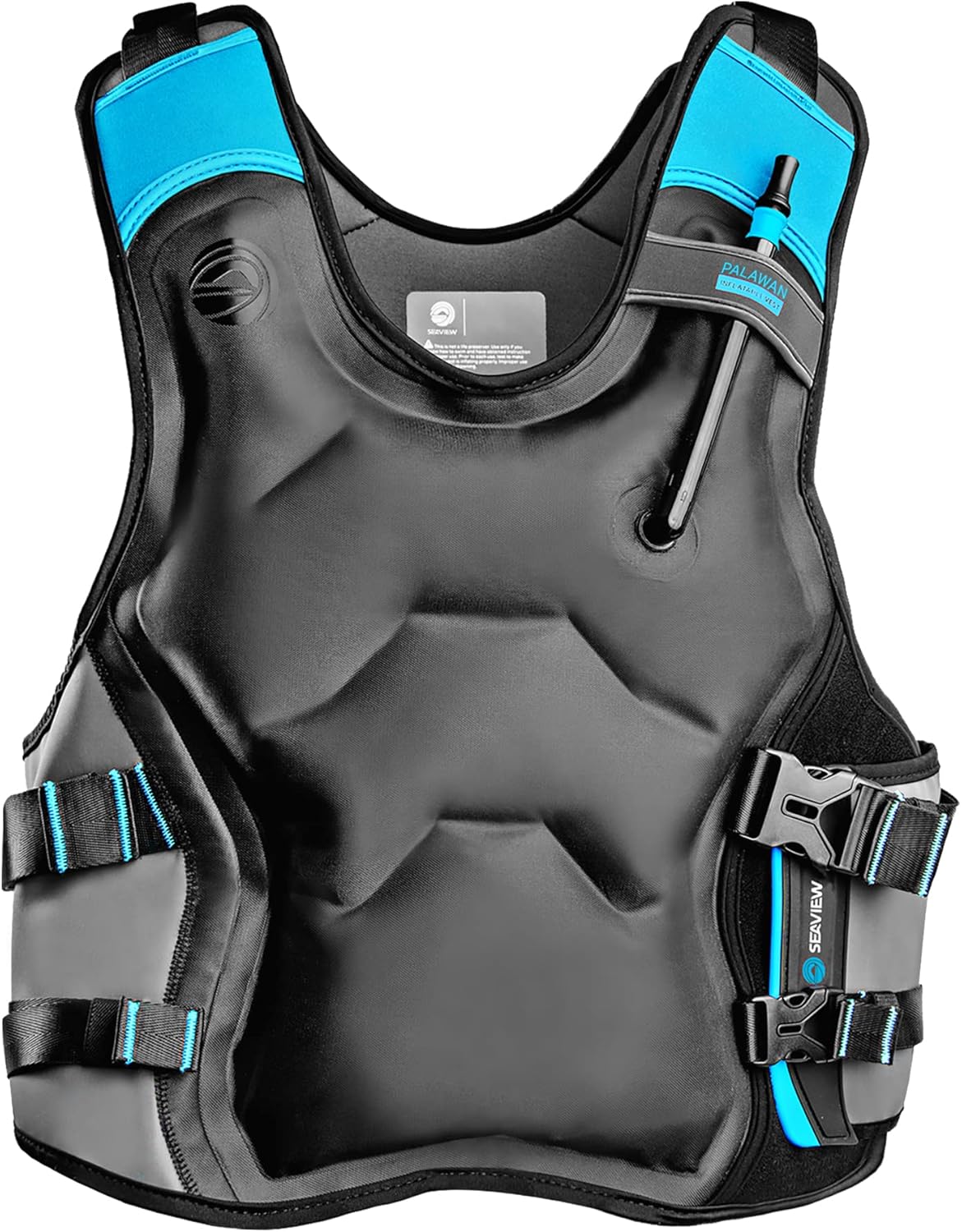 Seaview Palawan Inflatable Snorkel Vest – Premium Snorkel Jacket for Adults. Balanced Flotation, Secure Lock and Comfort Fit. for Snorkeling, Paddle-Boarding and Other Low Impact Water Sports. Seaview Palawan Inflatable Snorkel Vest – Premium Snorkel Jacket for Adults. Balanced Flotation, Secure Lock and Comfort Fit. for Snorkeling, Paddle-Boarding and Other Low Impact Water Sports.
