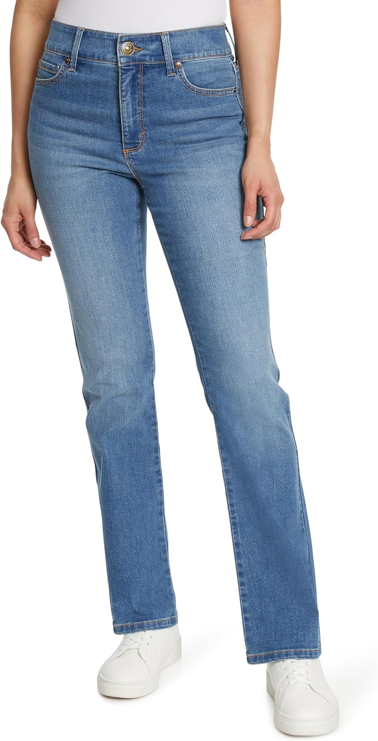 Gloria Vanderbilt Women’s Shape Effect Tummy Hold High Rise Boot Cut Jean Standard Gloria Vanderbilt Women’s Shape Effect Tummy Hold High Rise Boot Cut Jean Standard