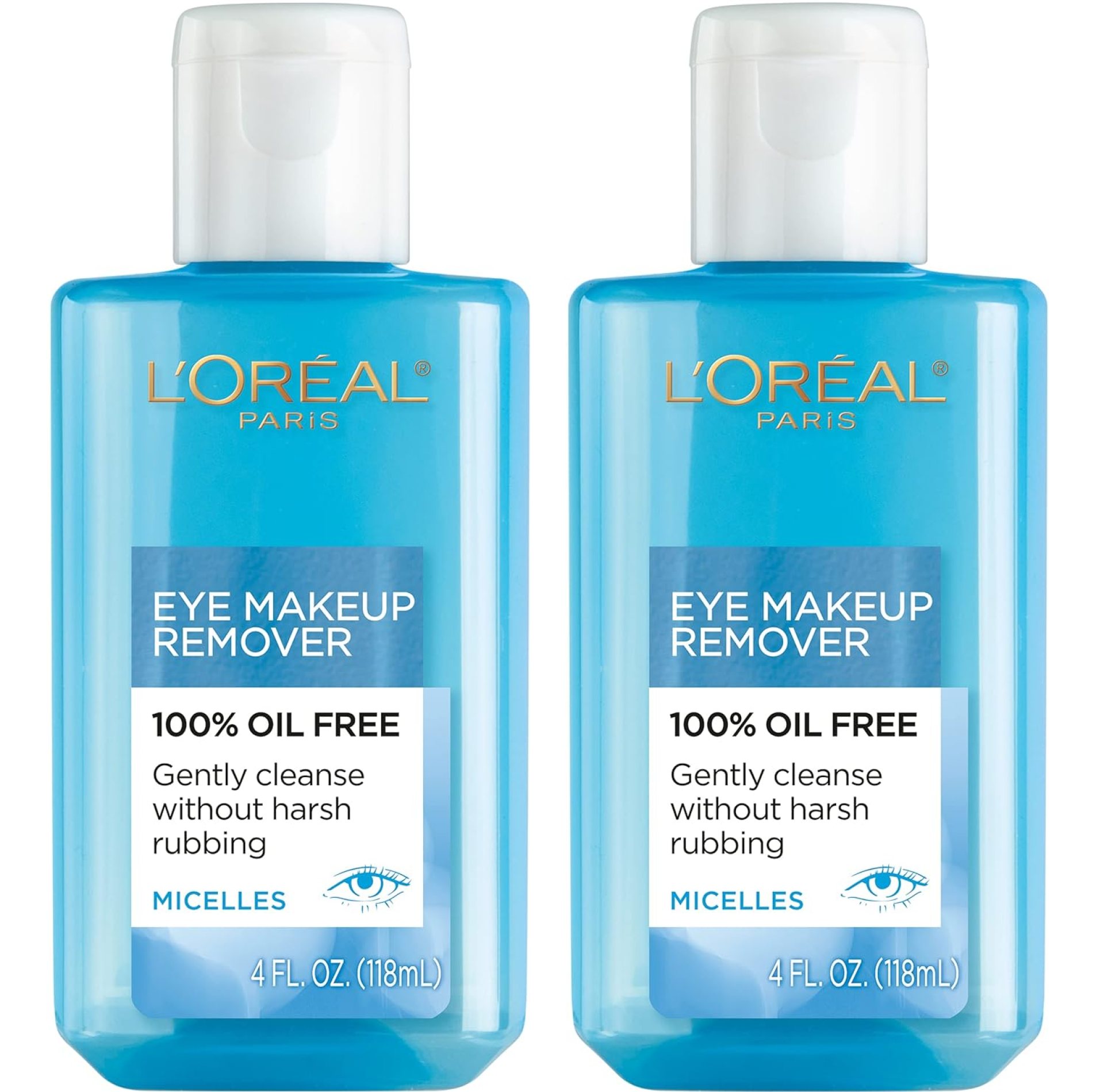 L’Oreal Paris Clean Artiste Oil Free Eye Makeup Remover, 2 Count L’Oreal Paris Clean Artiste Oil Free Eye Makeup Remover, 2 Count