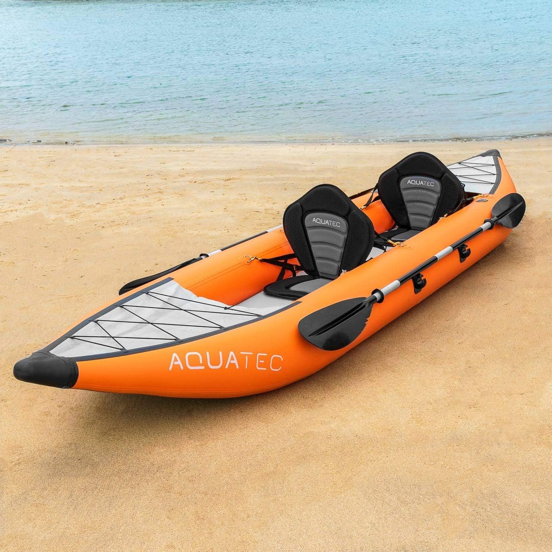 AQUATEC Inflatable Kayaks – Professional & Intermediate Options, Single or Tandem (Double) Seats – Complete with Seats, Paddles, & Accessories – Ideal for Adventure Enthusiasts AQUATEC Inflatable Kayaks – Professional & Intermediate Options, Single or Tandem (Double) Seats – Complete with Seats, Paddles, & Accessories – Ideal for Adventure Enthusiasts