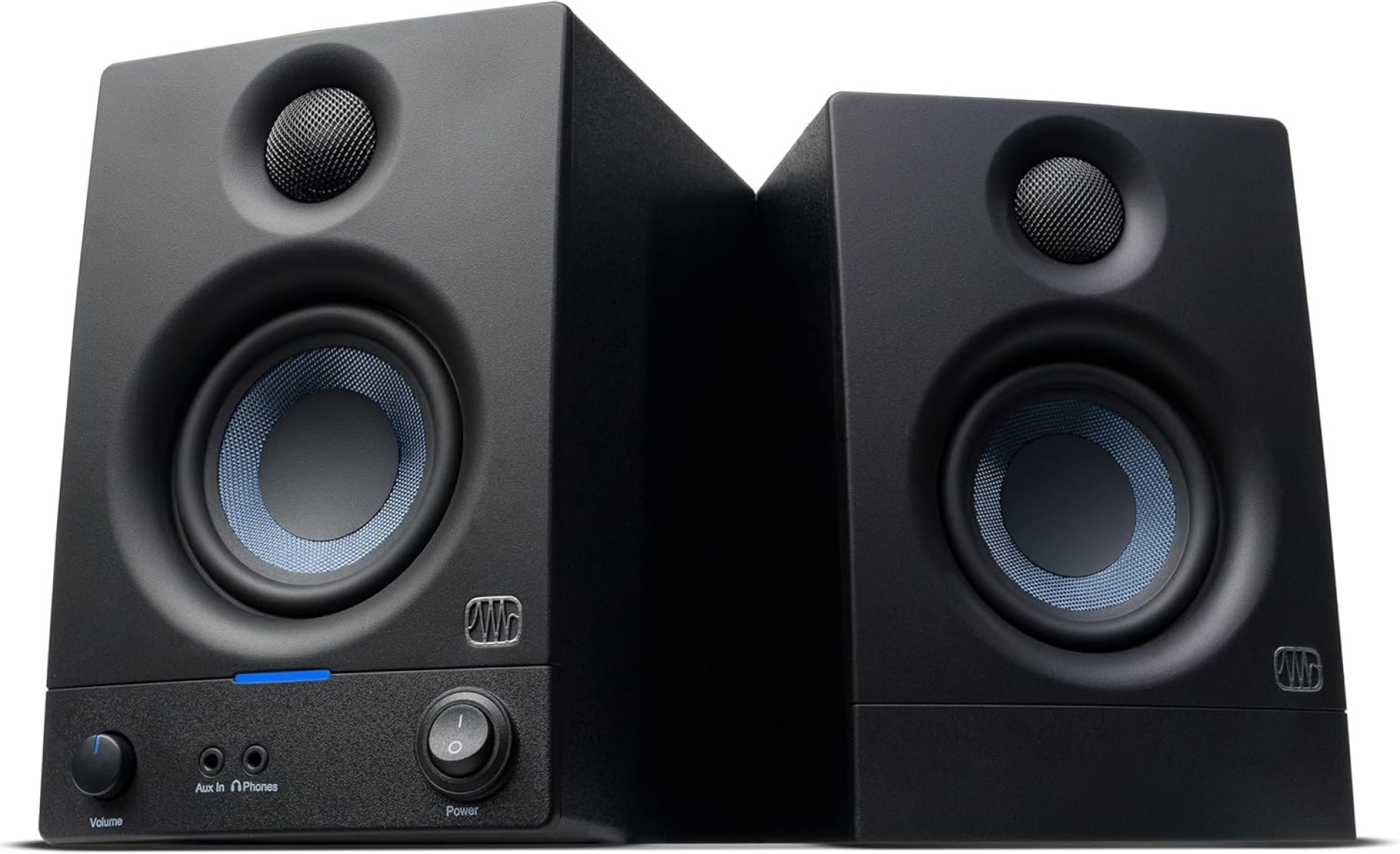 PreSonus Eris 3.5 Studio Monitors, Pair — Powered, Active Monitor Speakers for Near Field Music Production, Desktop Computer, Hi-Fi Audio PreSonus Eris 3.5 Studio Monitors, Pair — Powered, Active Monitor Speakers for Near Field Music Production, Desktop Computer, Hi-Fi Audio