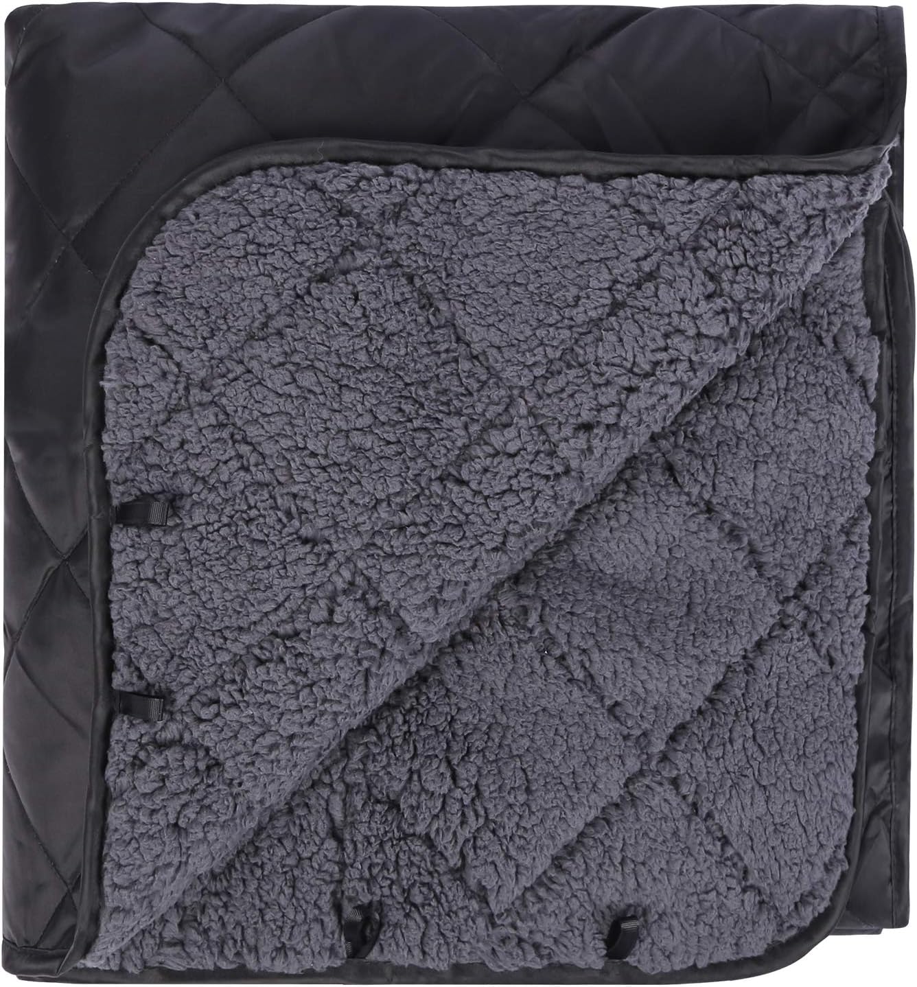 REDCAMP Large Warm Blanket with Sherpa Lining, Cold Weather Outdoor Blanket Windproof for Camping Stadium, Machine Washable 79″x 79″ REDCAMP Large Warm Blanket with Sherpa Lining, Cold Weather Outdoor Blanket Windproof for Camping Stadium, Machine Washable 79″x 79″
