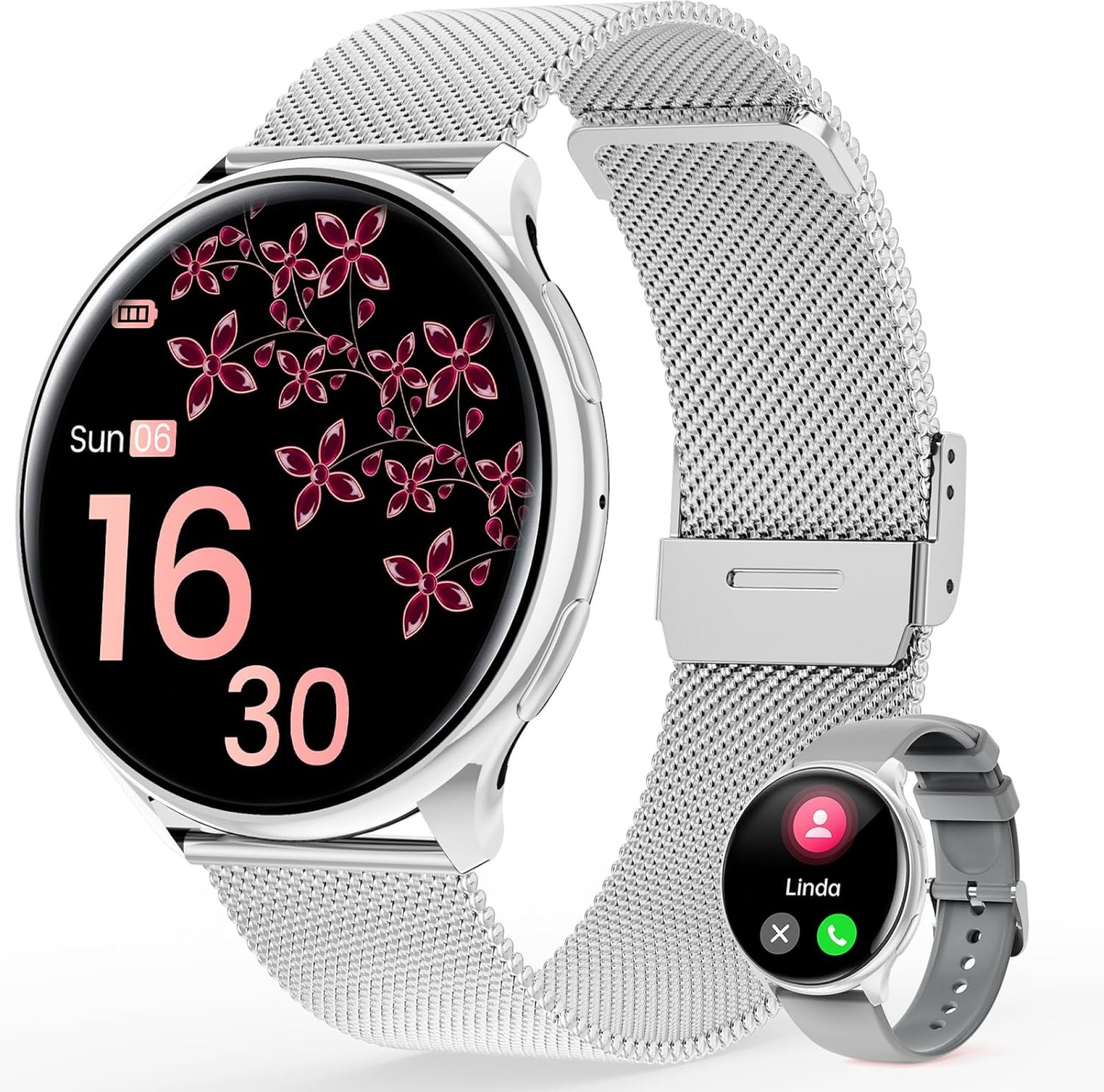 Smart Watches for Women Android & iPhone, 1.39” Fitness Watch with Heart Rate/Sleep/SpO2/Blood Pressure Monitor/Female Cycle, Smart Watch 113+ Sports Tracker Womens Watch Smart Watches for Women Android & iPhone, 1.39” Fitness Watch with Heart Rate/Sleep/SpO2/Blood Pressure Monitor/Female Cycle, Smart Watch 113+ Sports Tracker Womens Watch