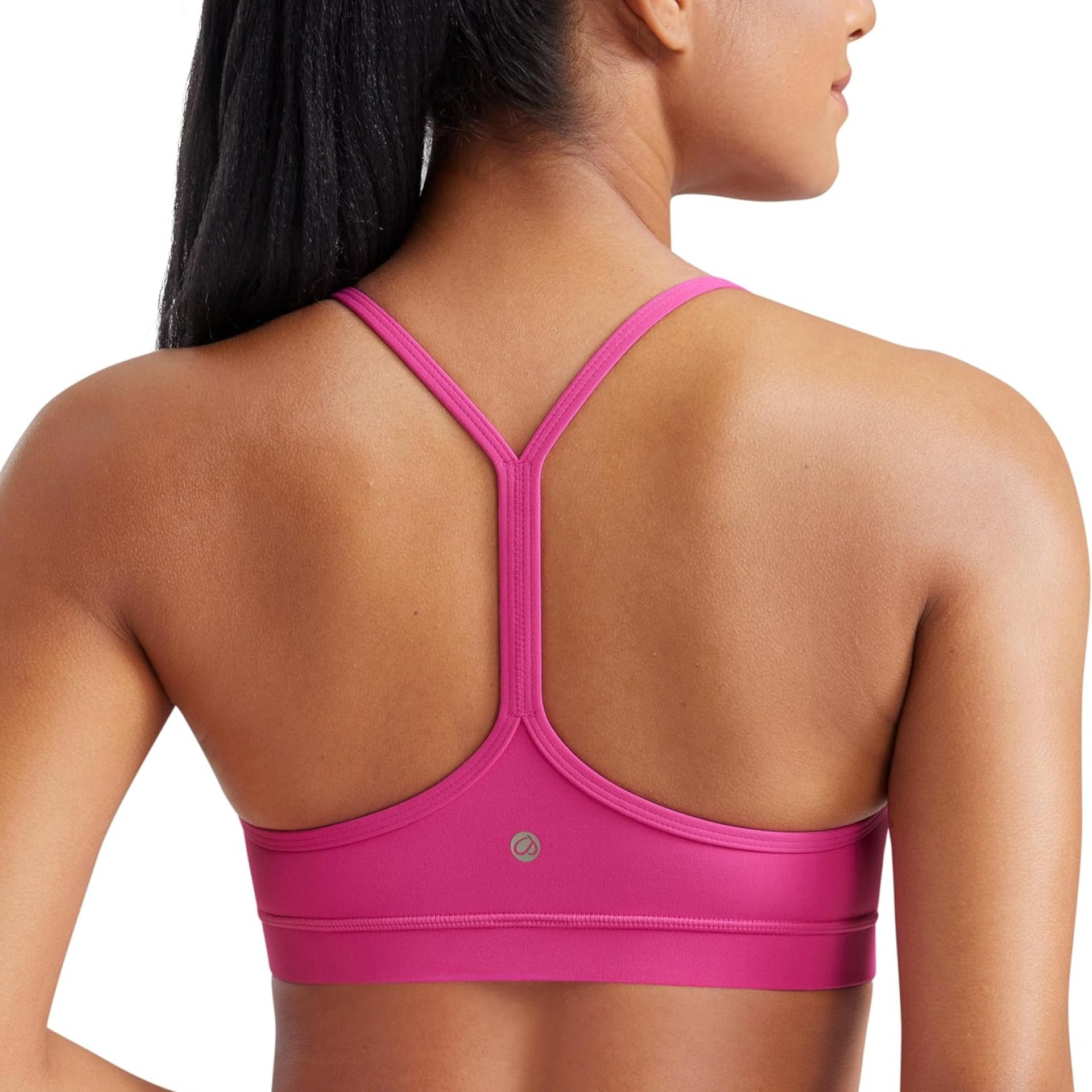 CRZ YOGA Butterluxe Womens Y Back Sports Bra – Padded Racerback Low Impact Spaghetti Thin Strap Workout Yoga Top CRZ YOGA Butterluxe Womens Y Back Sports Bra – Padded Racerback Low Impact Spaghetti Thin Strap Workout Yoga Top