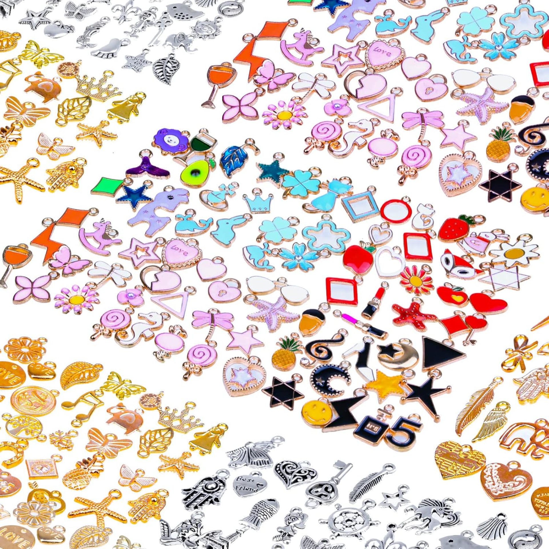 Mckanti 150PCS Bracelet Charms Mckanti 150PCS Bracelet Charms