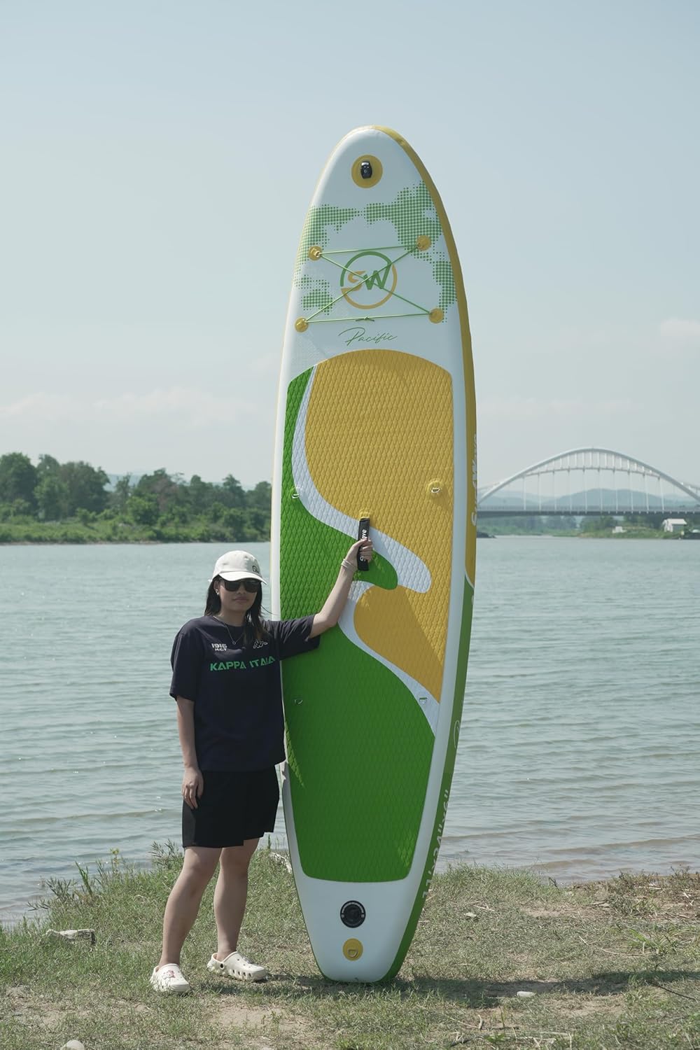 Inflatable Stand Up Paddle Board 11′ X 34″ X 6″ with Accessories – Perfect for Beginners and Open Water Paddling Inflatable Stand Up Paddle Board 11′ X 34″ X 6″ with Accessories – Perfect for Beginners and Open Water Paddling