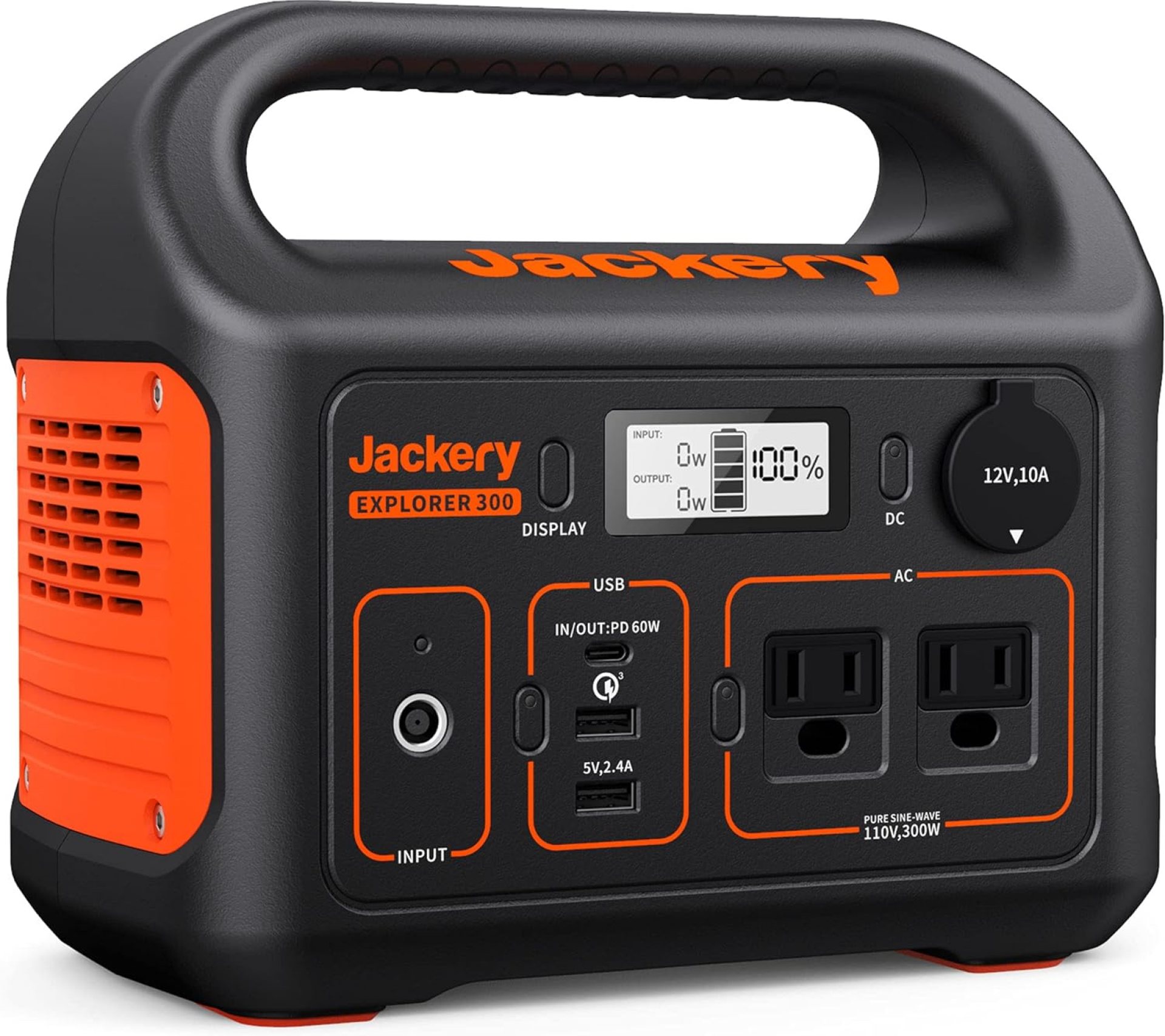 Jackery Portable Power Station Explorer 300, 293Wh Backup Lithium Battery, Solar Generator for Outdoors Camping Travel Hunting Blackout (Solar Panel Optional) Jackery Portable Power Station Explorer 300, 293Wh Backup Lithium Battery, Solar Generator for Outdoors Camping Travel Hunting Blackout (Solar Panel Optional)