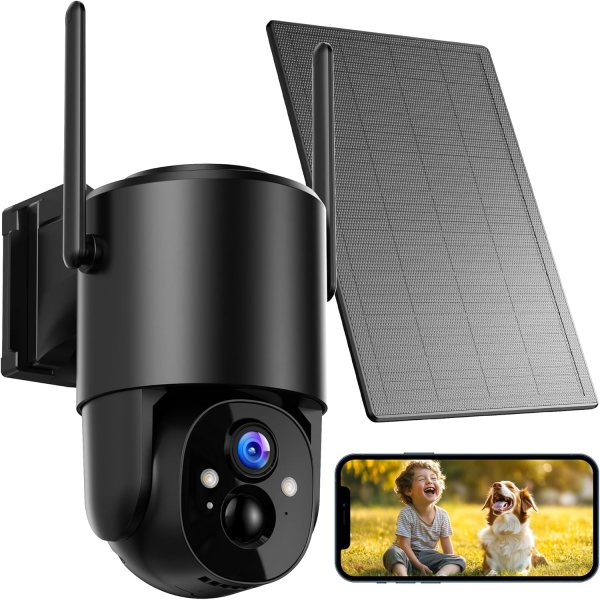 Security Cameras Wireless Outdoor Solar: Battery Cameras...