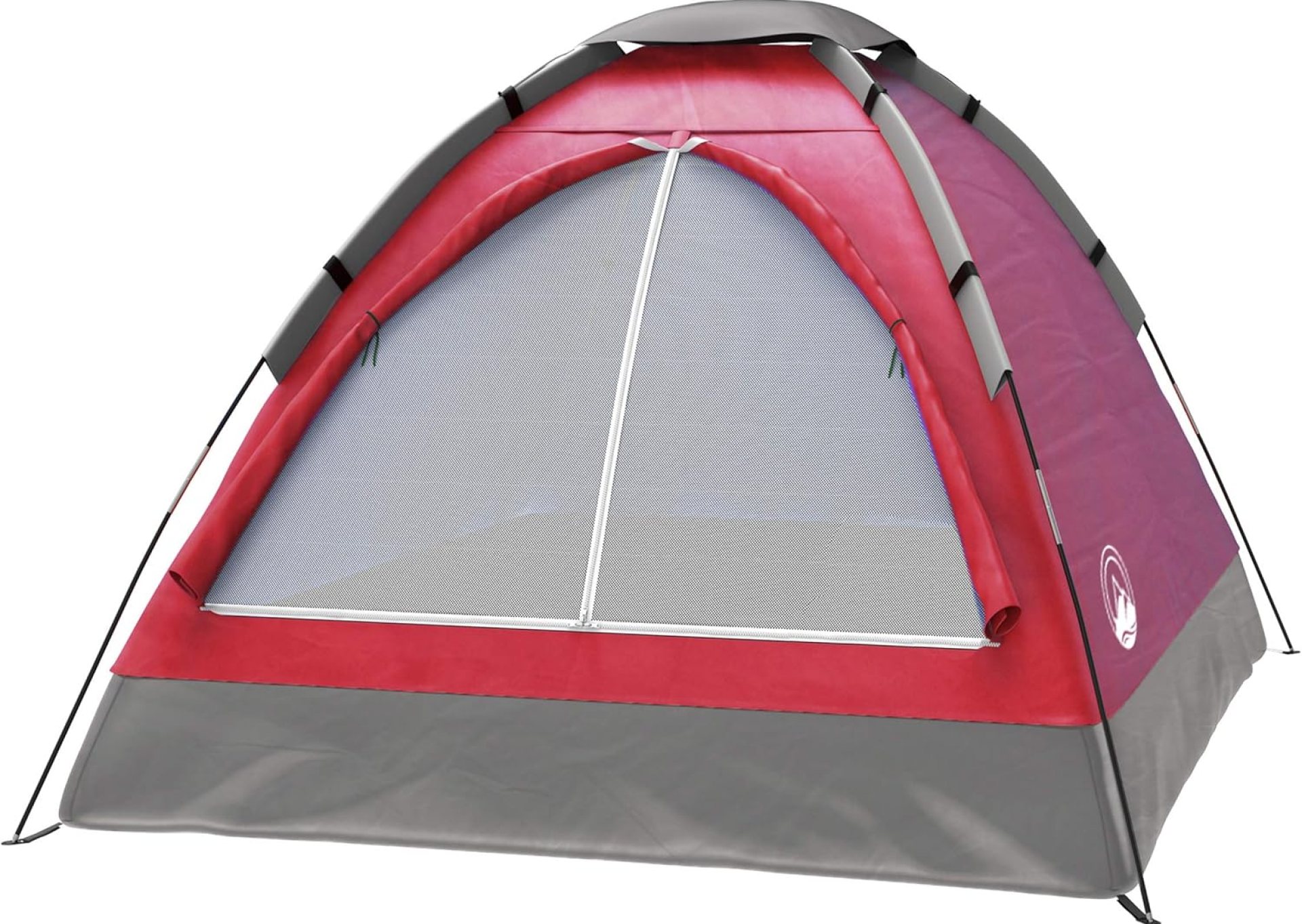 2 Person Camping Tent with Rain Fly and Carrying Bag – Lightweight Outdoor Tent for Backpacking, Hiking, or Beach Use by Wakeman Outdoors (Red) 2 Person Camping Tent with Rain Fly and Carrying Bag – Lightweight Outdoor Tent for Backpacking, Hiking, or Beach Use by Wakeman Outdoors (Red)
