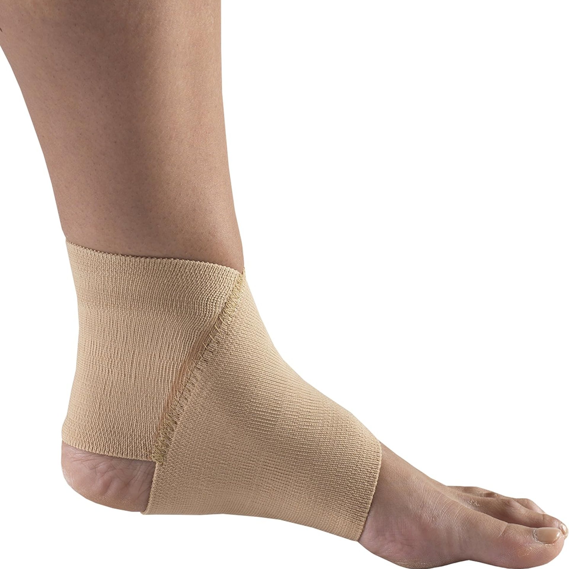 Figure-8 Ankle Support, Light Elastic Compression Brace, Muscle Joint Recovery, Beige, 2X-Large Figure-8 Ankle Support, Light Elastic Compression Brace, Muscle Joint Recovery, Beige, 2X-Large