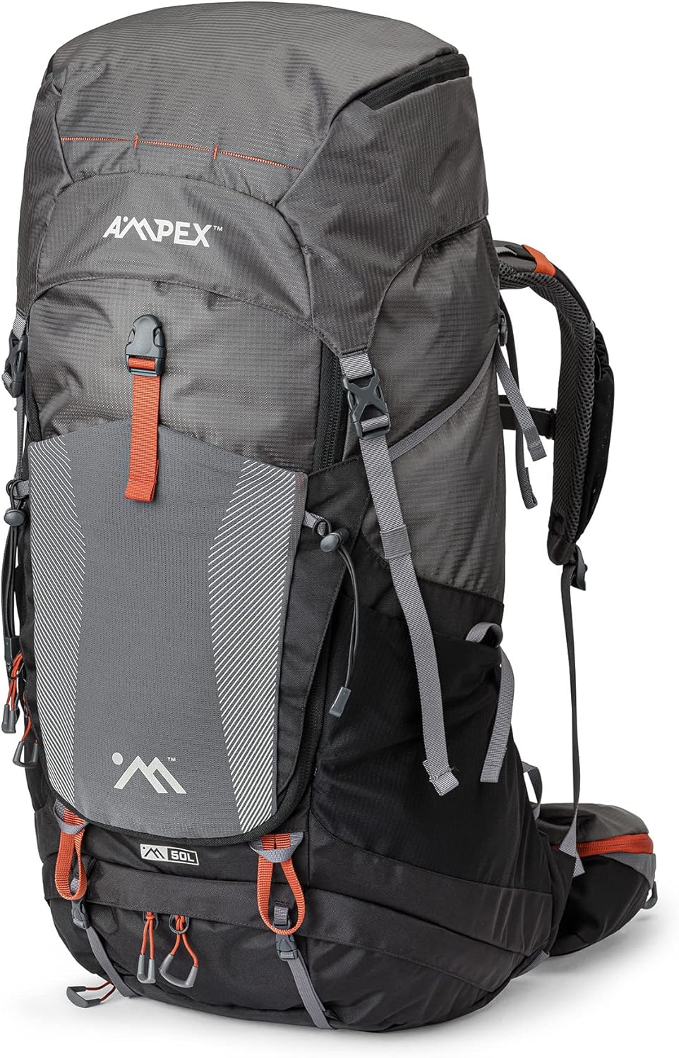 AMPEX Hiking Backpack | Camping Essentials Lightweight Backpack for Men & Women, Travel Bag for Backpacking, Camping, Hunting and More (50 Liter) AMPEX Hiking Backpack | Camping Essentials Lightweight Backpack for Men & Women, Travel Bag for Backpacking, Camping, Hunting and More (50 Liter)