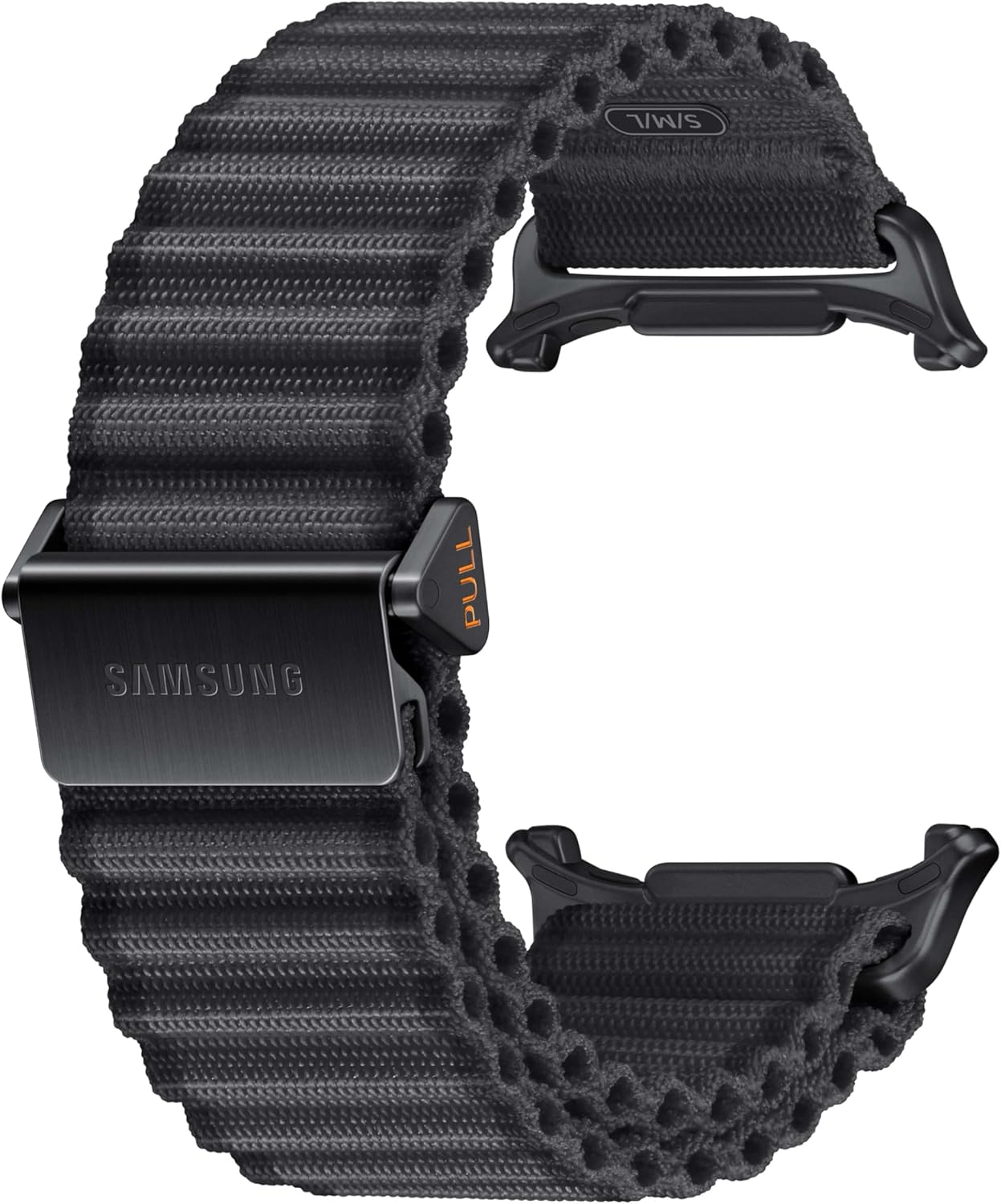 SAMSUNG Galaxy Watch Ultra Trail Band, Smartwatch Replacement Strap for Men and Women, One Click Attachment, ET-SVL70MBEGUJ, Dark Gray SAMSUNG Galaxy Watch Ultra Trail Band, Smartwatch Replacement Strap for Men and Women, One Click Attachment, ET-SVL70MBEGUJ, Dark Gray