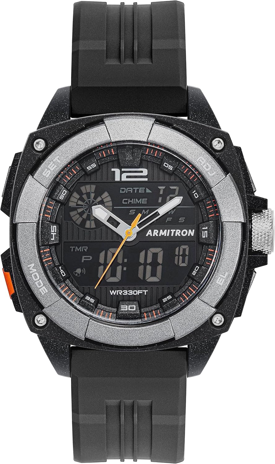 Armitron Sport Men’s Analog-Digital Chronograph Resin Strap Watch, 20/5372 Armitron Sport Men’s Analog-Digital Chronograph Resin Strap Watch, 20/5372