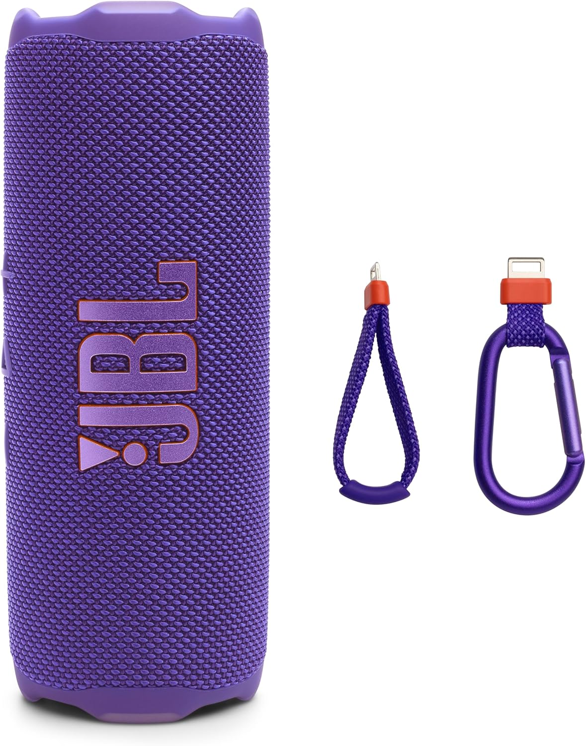 JBL Flip 7 – Portable Waterproof and Drop-Proof Speaker, Bold Pro Sound with AI Sound Boost, 16Hrs of Playtime, and PushLock System with Interchangeable Accessories (Purple) JBL Flip 7 – Portable Waterproof and Drop-Proof Speaker, Bold Pro Sound with AI Sound Boost, 16Hrs of Playtime, and PushLock System with Interchangeable Accessories (Purple)