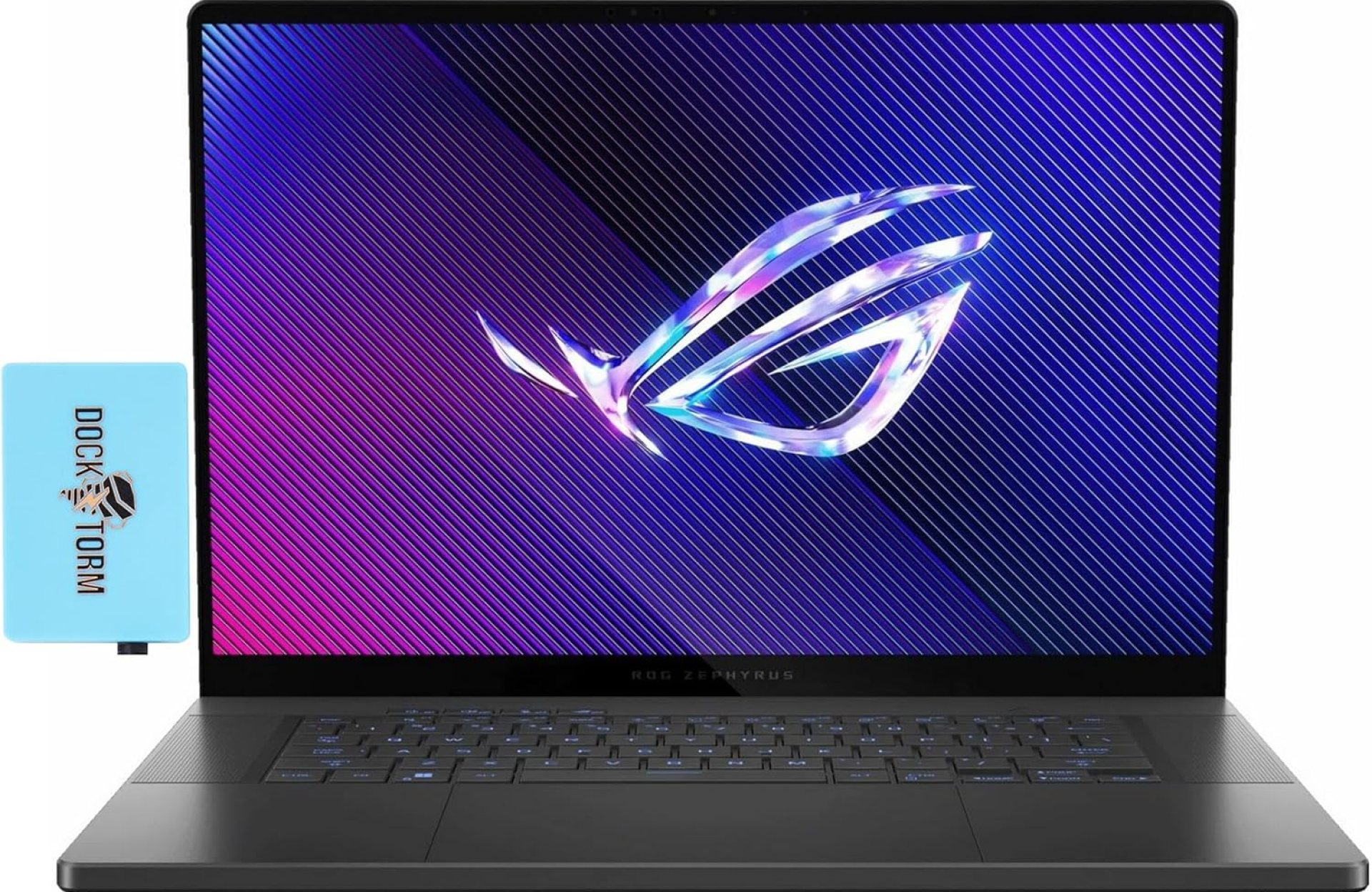 ASUS ROG Zephyrus G16 16.0″ 240Hz OLED WQXGA Gaming Laptop (Intel Ultra 9-185H, RTX 4090 16GB, 32GB LPDDR5X RAM, 4TB PCIe SSD, RGB Backlit KB, Thunderbolt 4, WiFi 6E, BT 5.3, Win 11 Pro) /w DKZ Hub ASUS ROG Zephyrus G16 16.0″ 240Hz OLED WQXGA Gaming Laptop (Intel Ultra 9-185H, RTX 4090 16GB, 32GB LPDDR5X RAM, 4TB PCIe SSD, RGB Backlit KB, Thunderbolt 4, WiFi 6E, BT 5.3, Win 11 Pro) /w DKZ Hub