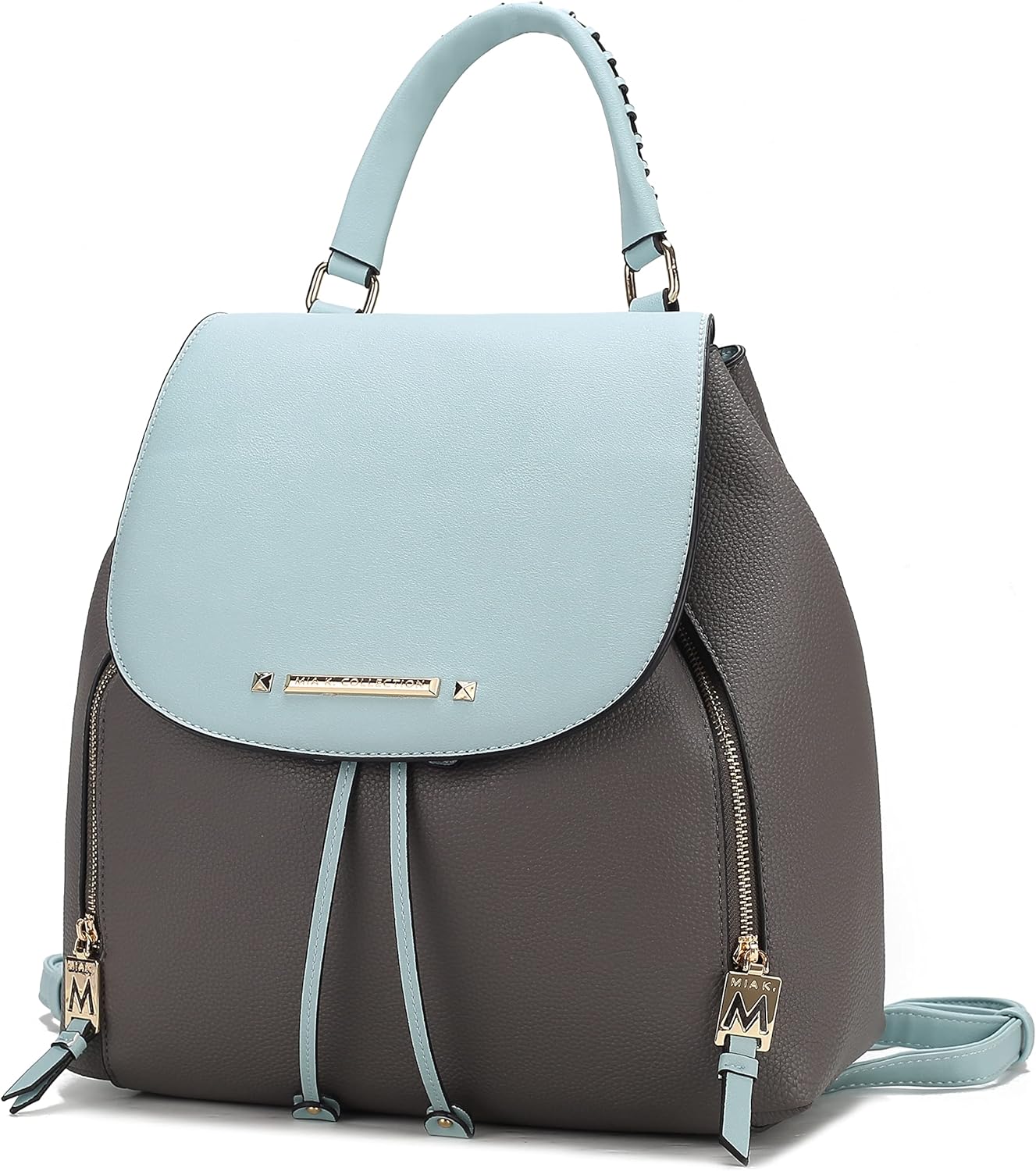 MKF Collection Backpack for Women Vegan Leather Bookbag Top Handle Bag Lady Fashion Pocketbook Travel bag by Mia k MKF Collection Backpack for Women Vegan Leather Bookbag Top Handle Bag Lady Fashion Pocketbook Travel bag by Mia k