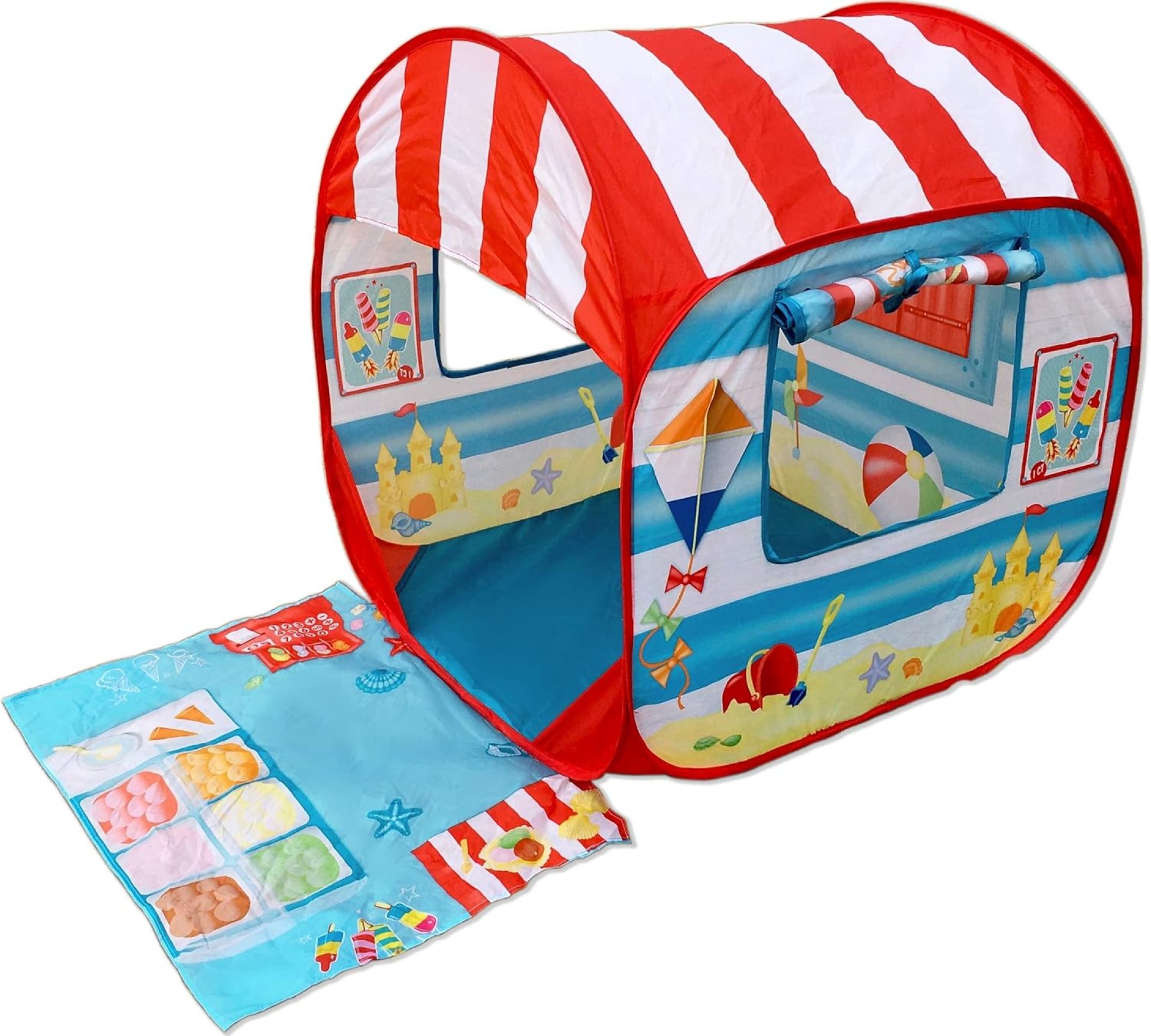 Fun2Give Pop it Up Anti-UV Tent | UPF 50+ Pop Up Beach Tent for Toddlers and Children, Easily Folds Into a Carrying Bag for Outdoors & Beach Fun2Give Pop it Up Anti-UV Tent | UPF 50+ Pop Up Beach Tent for Toddlers and Children, Easily Folds Into a Carrying Bag for Outdoors & Beach