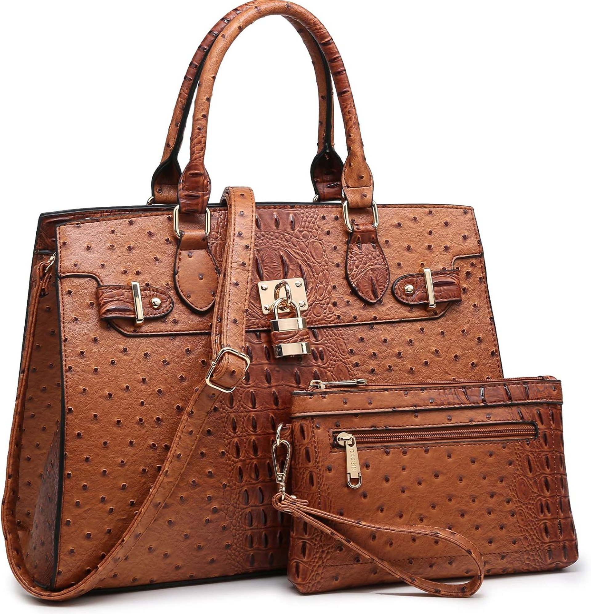 Dasein Women Handbags and Purses Ladies Shoulder Bag Top Handle Satchel Tote Work Bag with Matching Clutch Dasein Women Handbags and Purses Ladies Shoulder Bag Top Handle Satchel Tote Work Bag with Matching Clutch