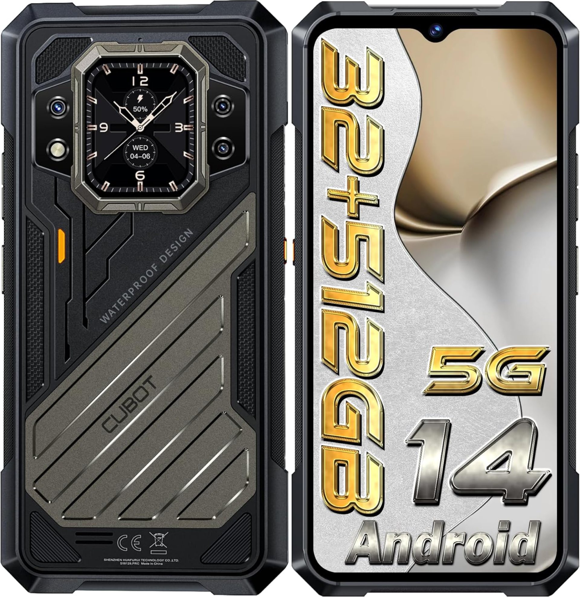 CUBOT KingKong X Rugged Smartphone 5G- 32GB RAM+512GB ROM Cell Phones, 10200mAh Battery, 100MP Camera, 6.58″ FHD+1.85″ Dual Screen, IP68/IP69K Phone Unlocked, 5G Dual SIM Android 14 Phone, NFC/GPS/OTG CUBOT KingKong X Rugged Smartphone 5G- 32GB RAM+512GB ROM Cell Phones, 10200mAh Battery, 100MP Camera, 6.58″ FHD+1.85″ Dual Screen, IP68/IP69K Phone Unlocked, 5G Dual SIM Android 14 Phone, NFC/GPS/OTG