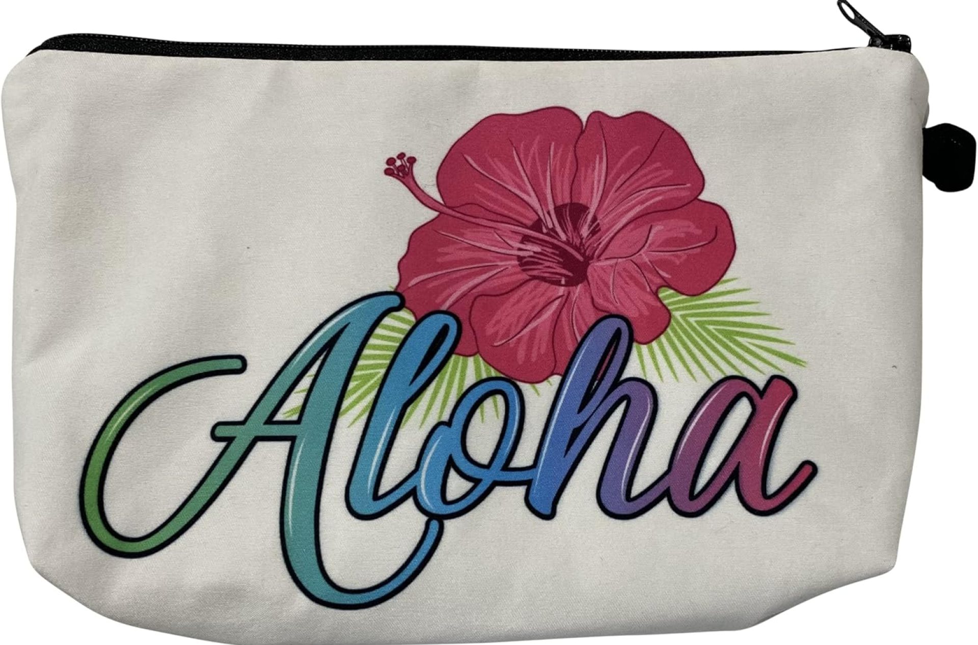 Aloha Designs ALOHA Cosmetic Bag for Women Roomy Makeup Bag Travel Splash-proof Toiletry Bag Accessories Organizer and Womans Pouch. Aloha Water-resistant Beach Bag Pouch. Plus 1 Aloha Decal Sticker Aloha Designs ALOHA Cosmetic Bag for Women Roomy Makeup Bag Travel Splash-proof Toiletry Bag Accessories Organizer and Womans Pouch. Aloha Water-resistant Beach Bag Pouch. Plus 1 Aloha Decal Sticker