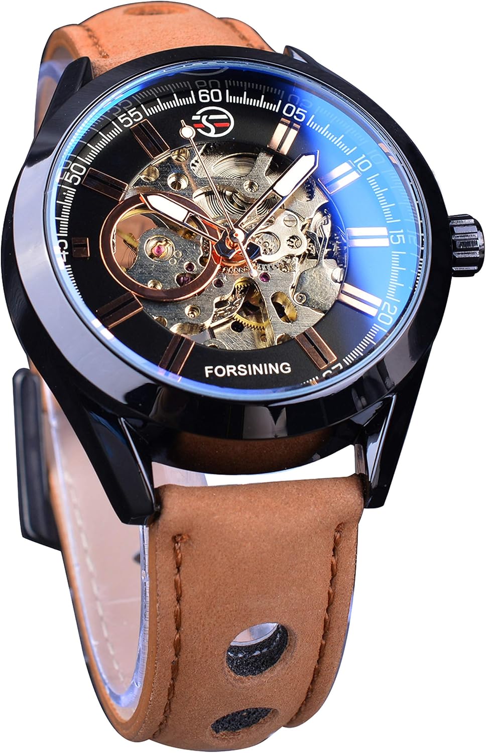 FORSINING 3D Blue Hardlex Glass Mens Transparent Sport Casual Mechanical Automatic Wrist Watch Top Brand Luxury FORSINING 3D Blue Hardlex Glass Mens Transparent Sport Casual Mechanical Automatic Wrist Watch Top Brand Luxury