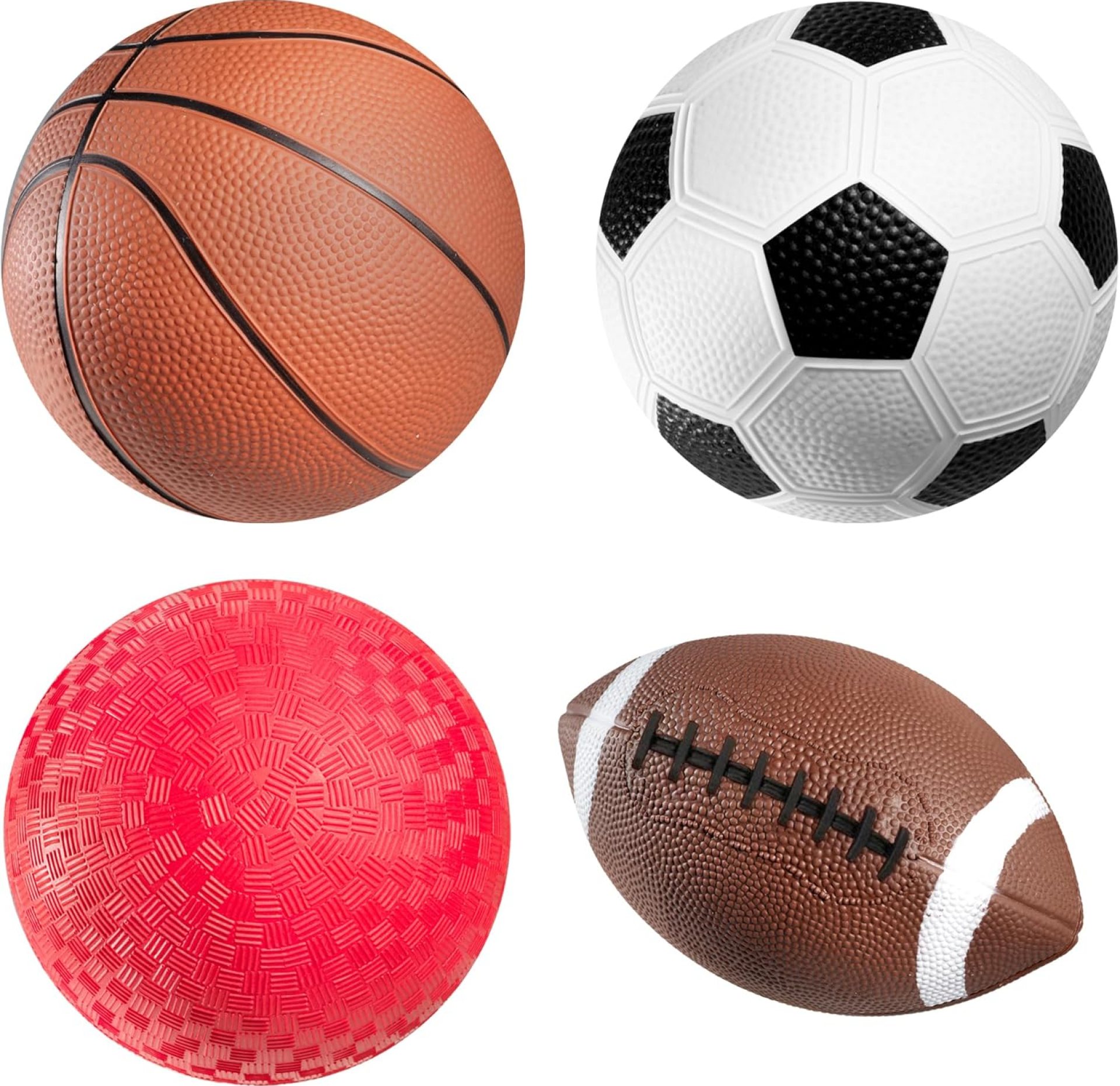 Bedwina Sports Balls for Kids & Toddlers – 5-inch Sports Balls Set Includes Football, Small Soccer Ball, Basketball, and Playground Balls, Fun Indoors & Outdoor Toys (Hand Pump Included) Bedwina Sports Balls for Kids & Toddlers – 5-inch Sports Balls Set Includes Football, Small Soccer Ball, Basketball, and Playground Balls, Fun Indoors & Outdoor Toys (Hand Pump Included)